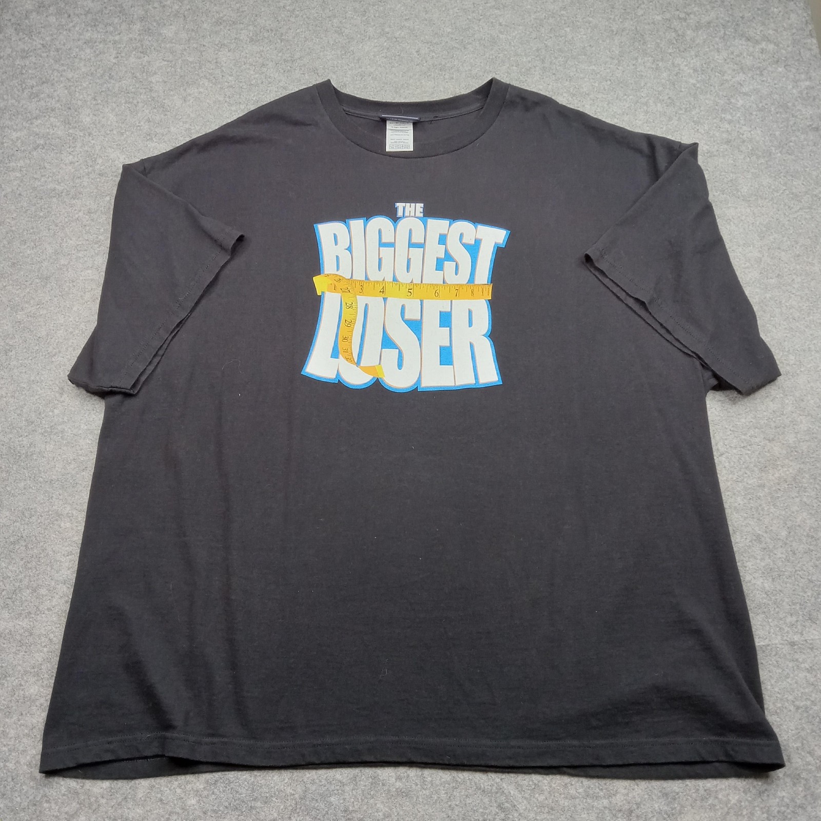Biggest Loser Shirt Mens 3XL Black NBC Experience Store TV Show Graphic Reality
