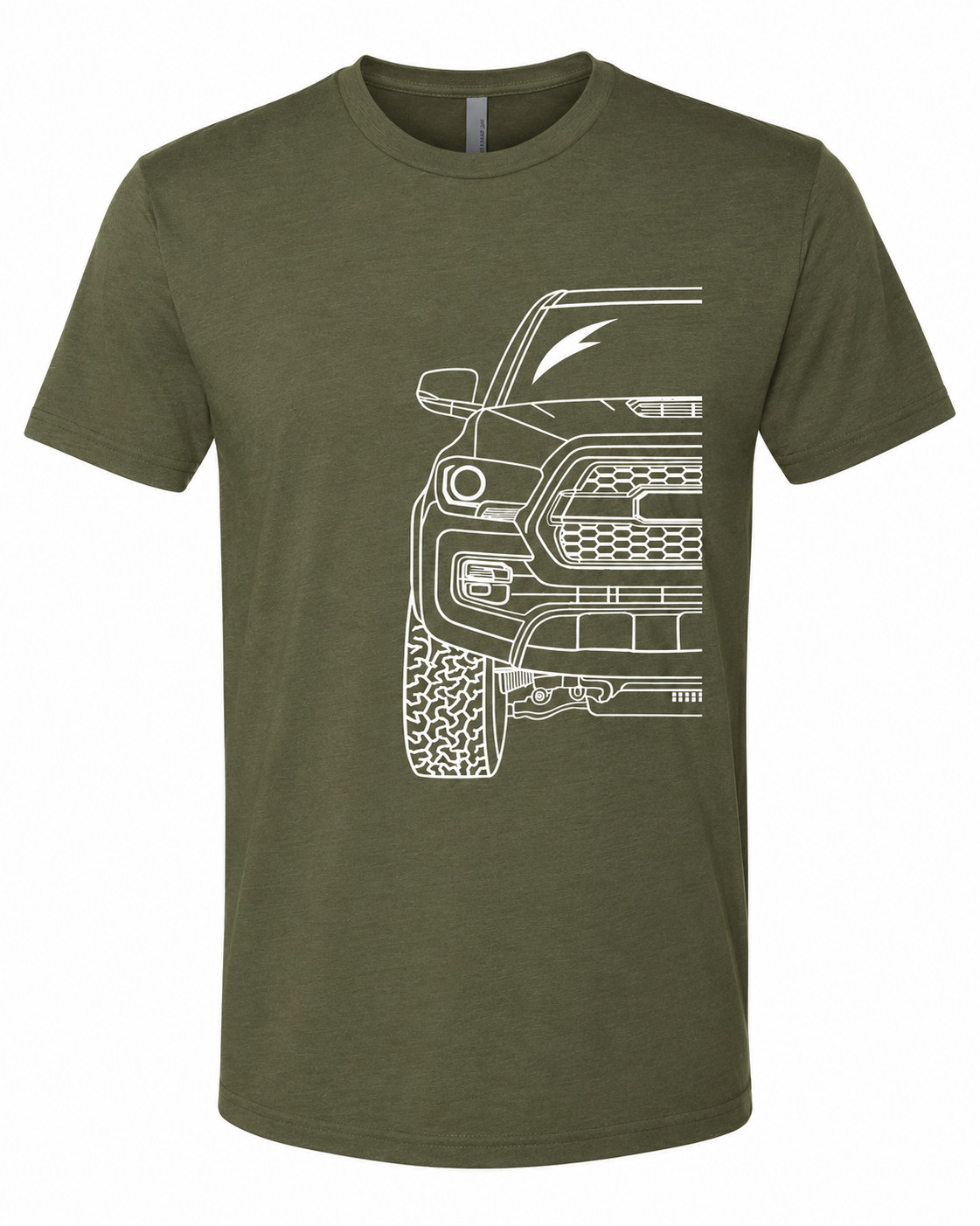 16-23 Tacoma Outline T Shirts Tee TRD Unisex Adult Pro Parody Next Level