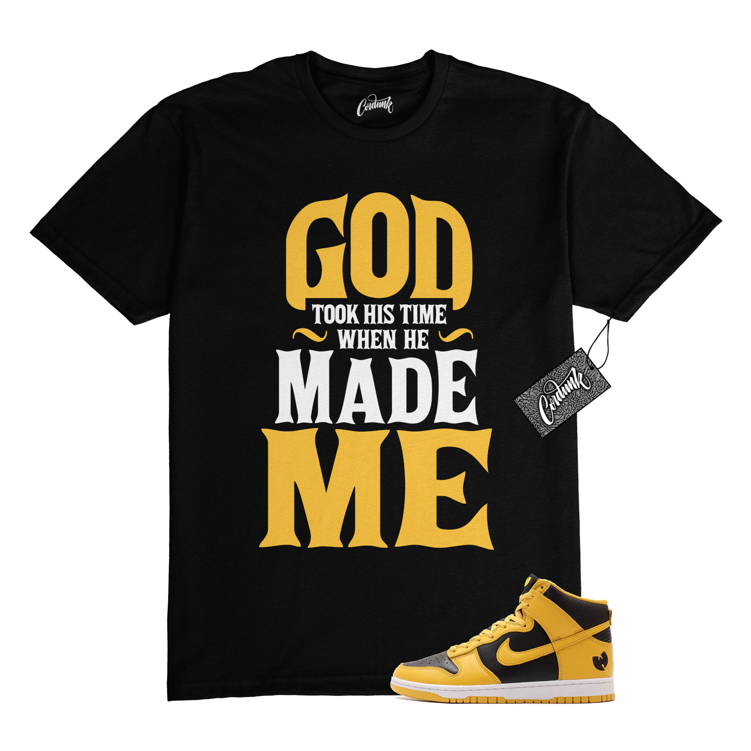 Dunk Tang Pollen Yellow Gold Black White High 2024 T Shirt to Match GTHT