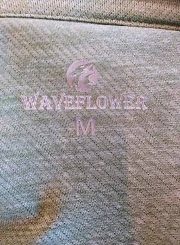 Men’s Waveflower Lightweight Breathable Short Sleeve Shirt – Light Green NWT M