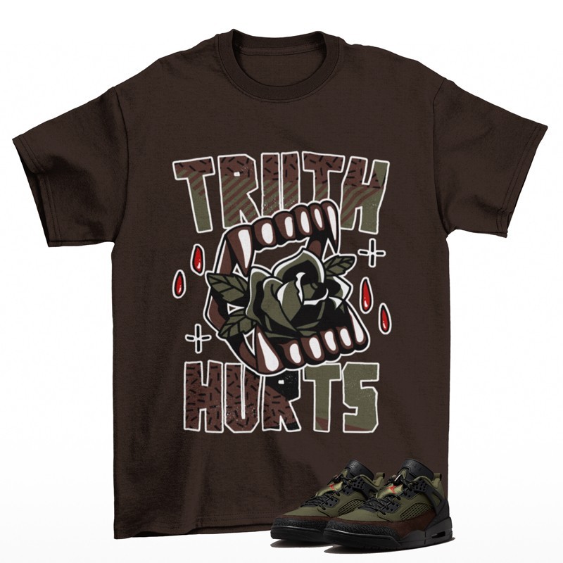 Truth Shirt Brown to Match Jordan Spizike Low Beef Broccoli IH1782-200