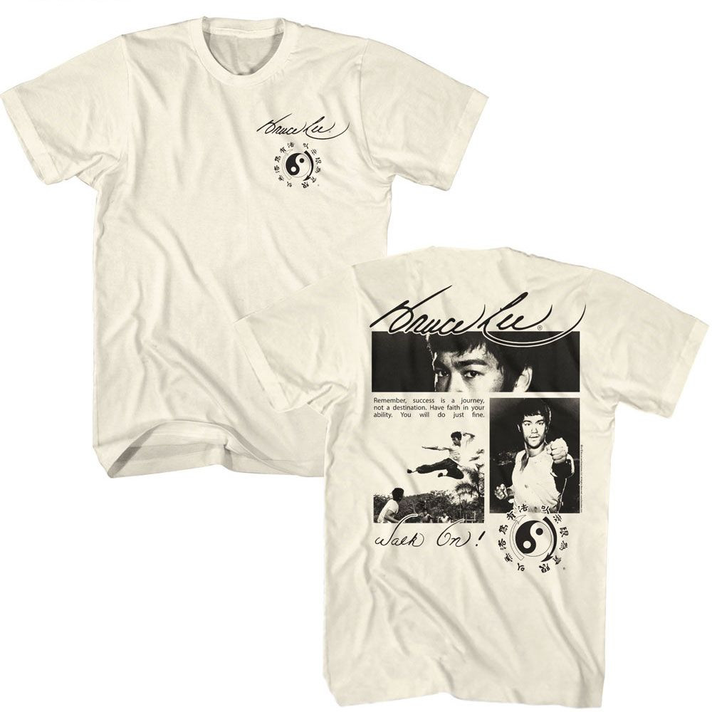 Bruce Lee Collage Natural Icon Shirt