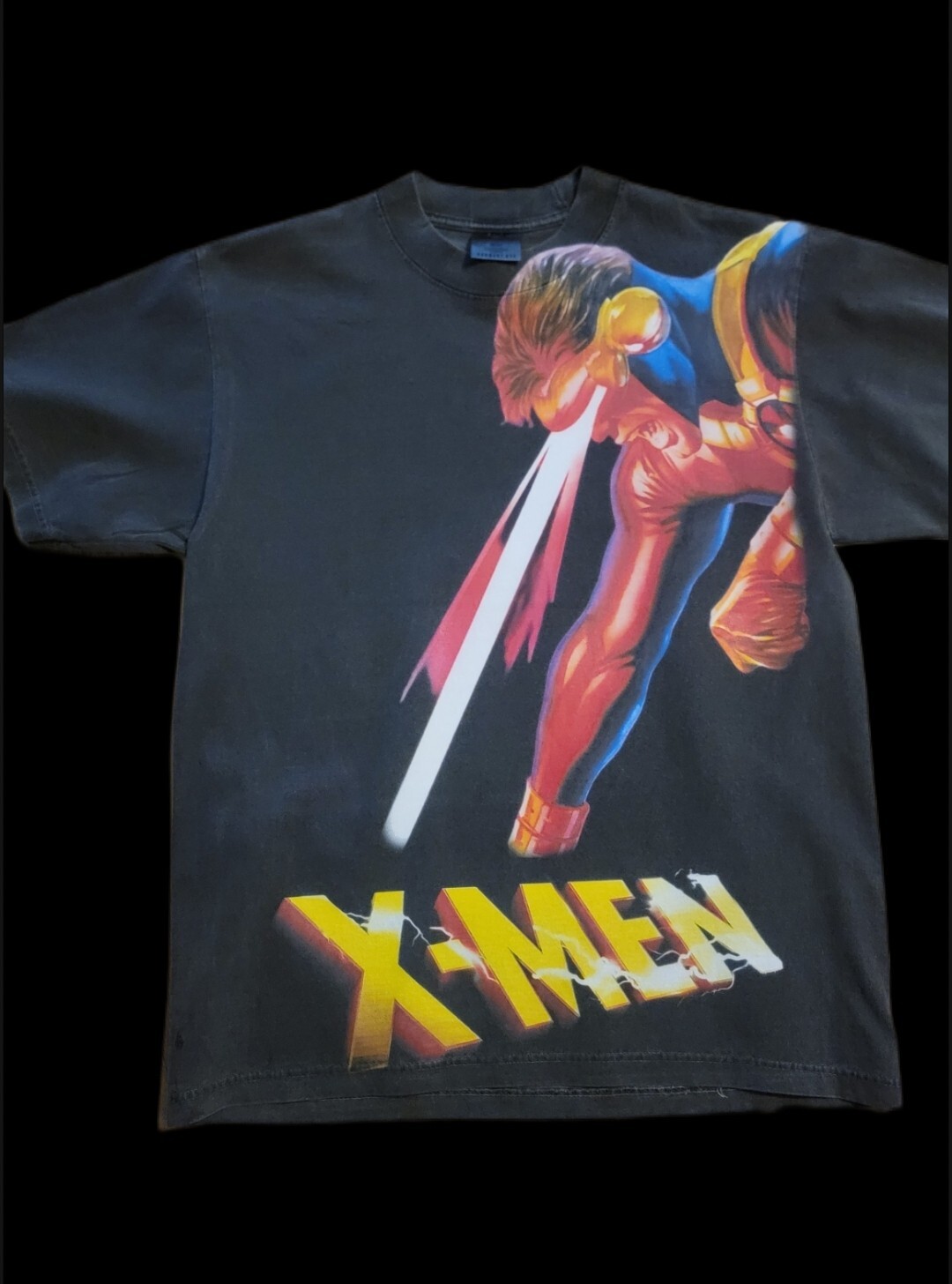 CYCLOPS ON A SHAKA HEAVYWEIGHT GARMET DYED T SHIRT “MODERN”