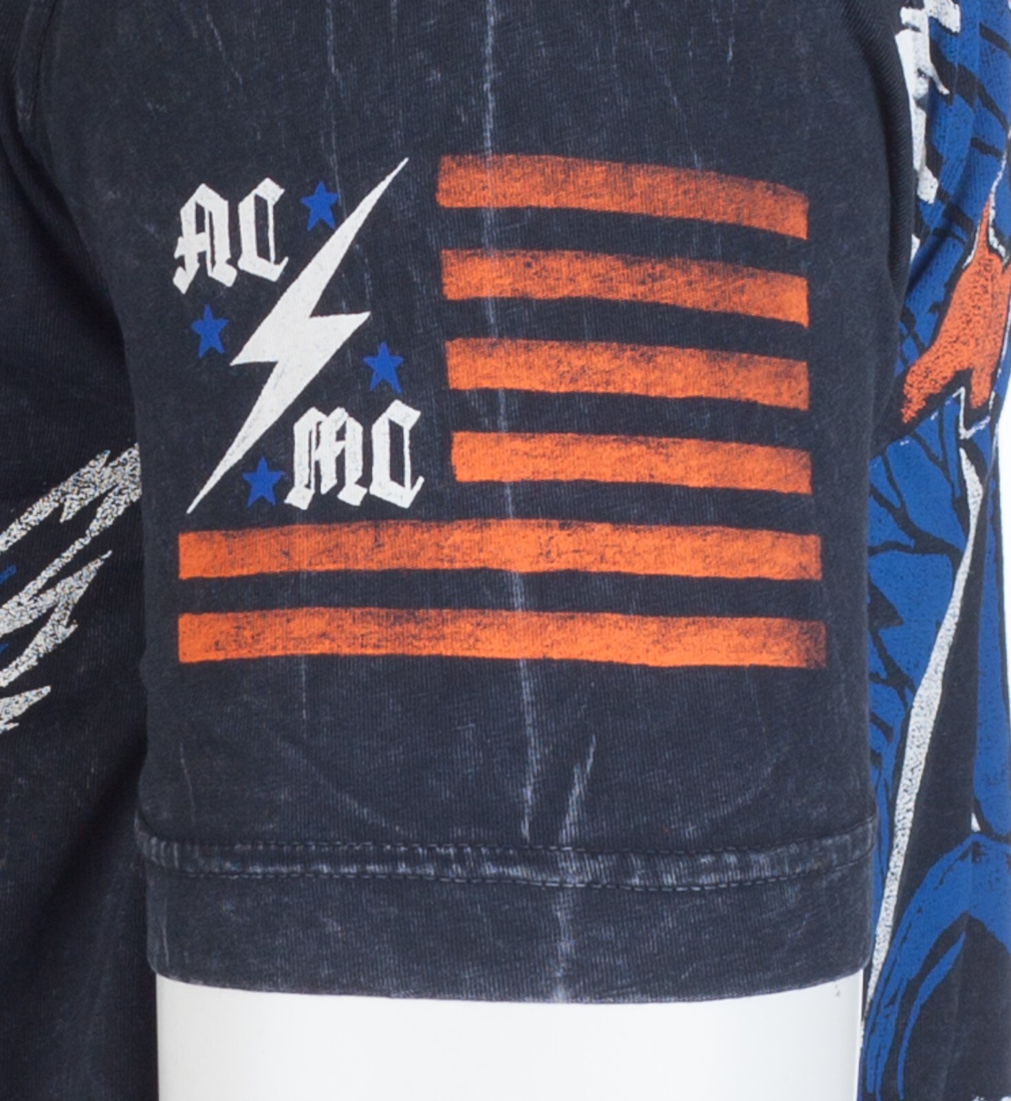$58 AFFLICTION American Customs STRAIGHT SIX Short Sleeve Slim Fit T-shirt NWT