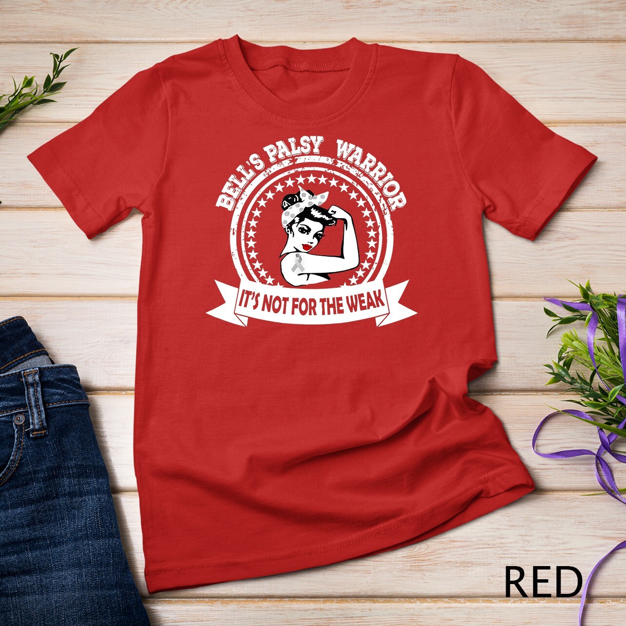 Bell’s Palsy warrior Unisex T-shirt