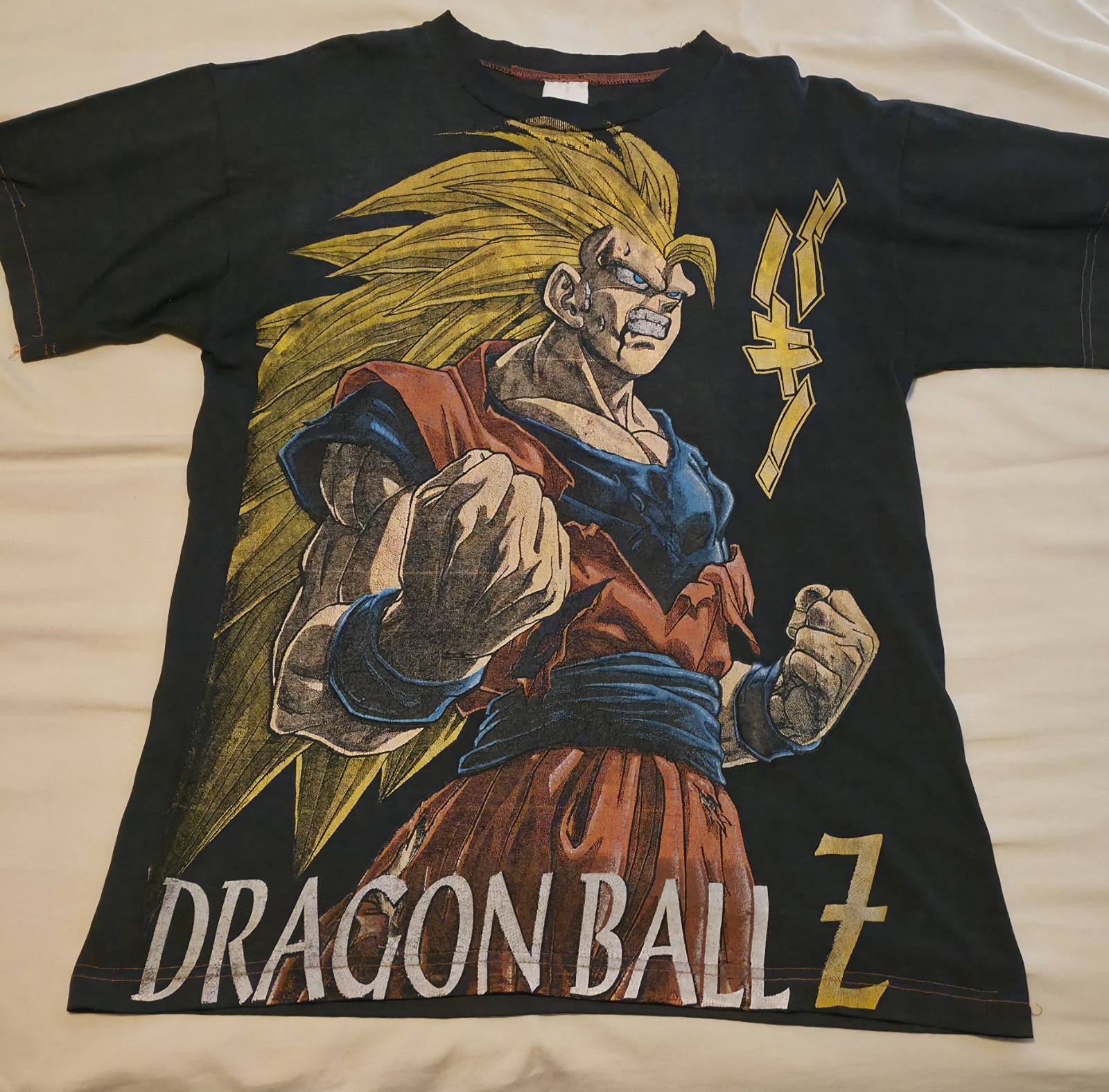 Vintage Dragon Ball Z Peyote Ssj3 Goku Anime T Shirt