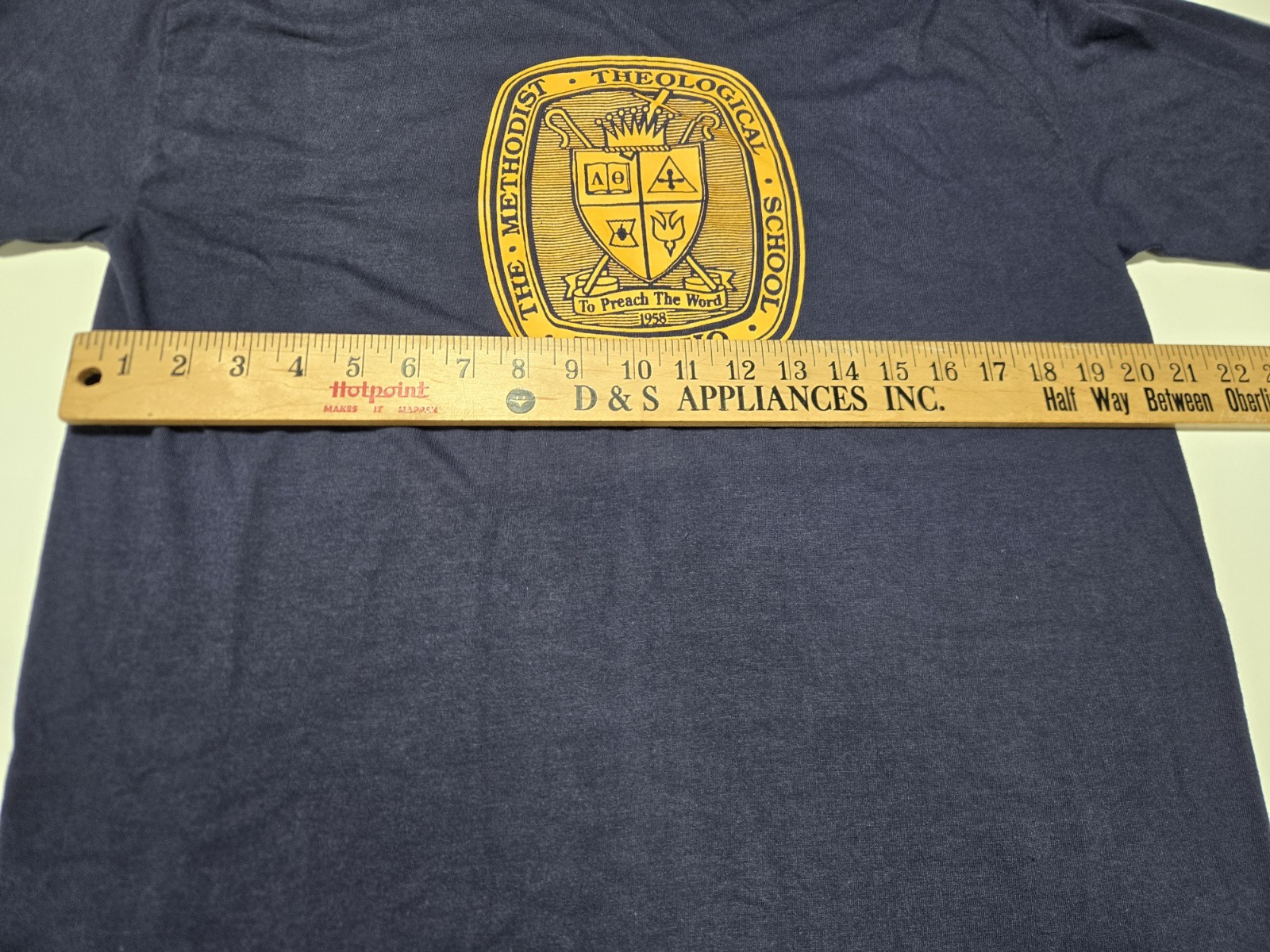 Vintage The Methodist Theological School Ohio XL T-Shirt 80s Single Stitch USA