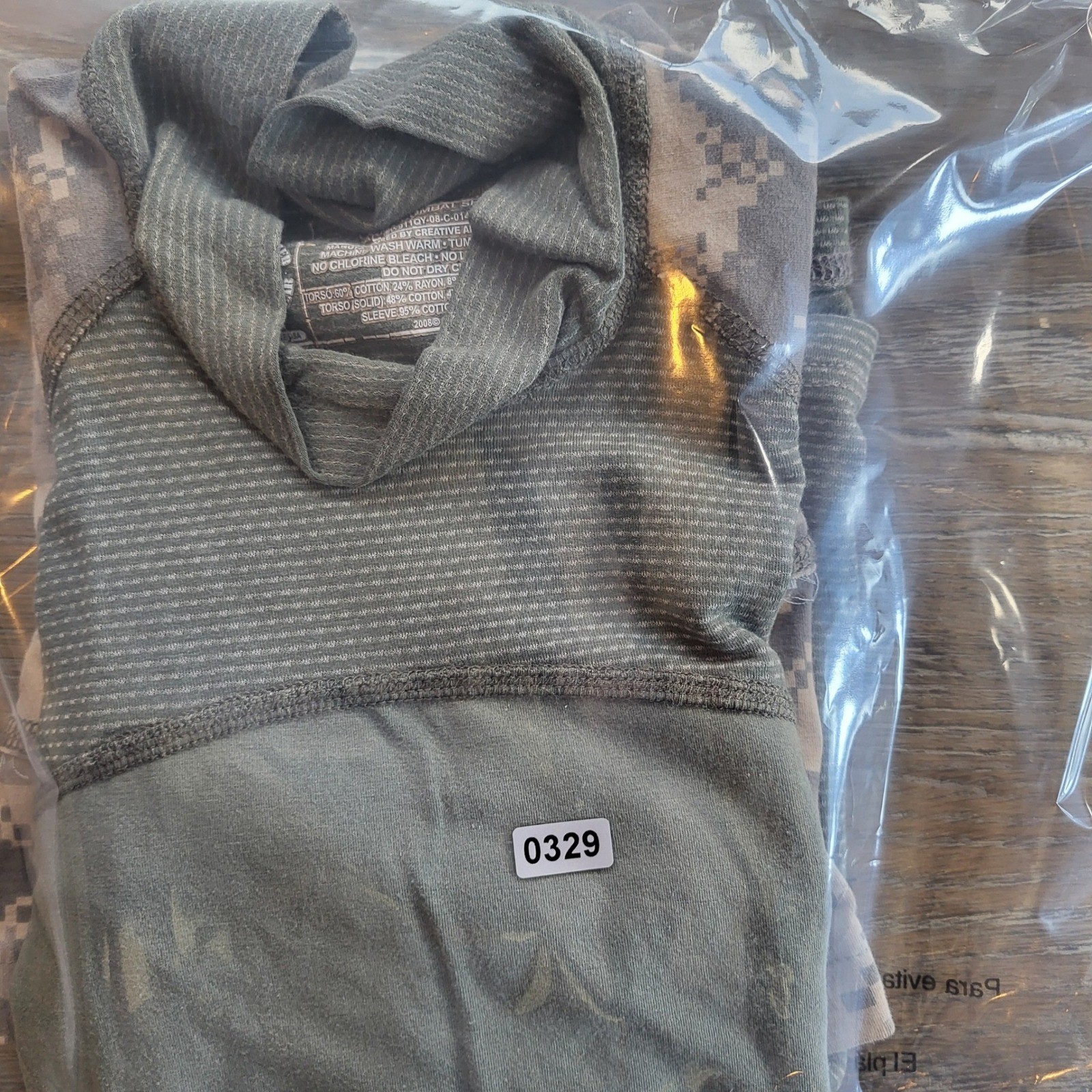 Massif Army Combat Shirt ACU Digital Camo Tactical Flame Resistant Mens Large