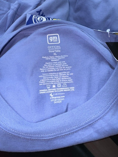 NWT 1964 Impala by Chevrolet The Luxury Chevrolet 2-sided tee shirt XL