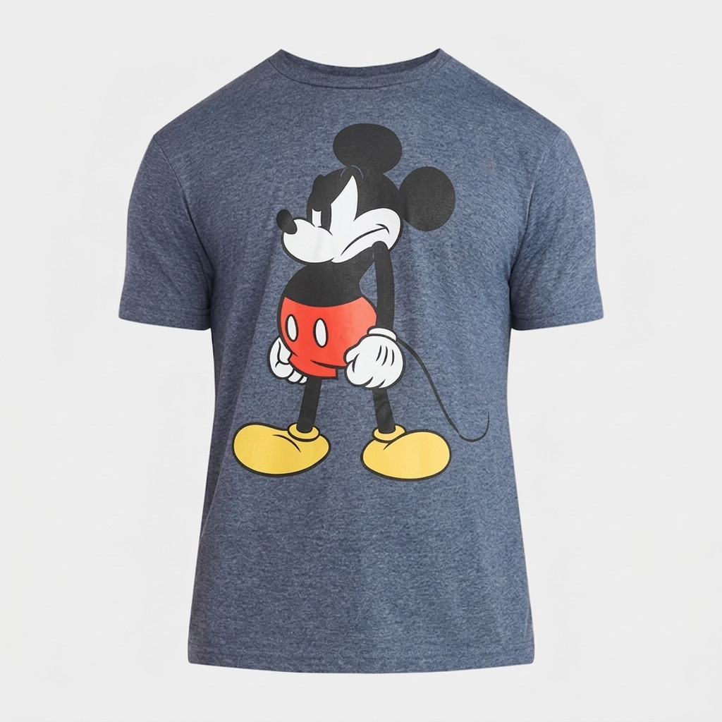Brand New Disney Mickey Mouse Graphic T-Shirt Mens S-L 2XL 3XL Tee