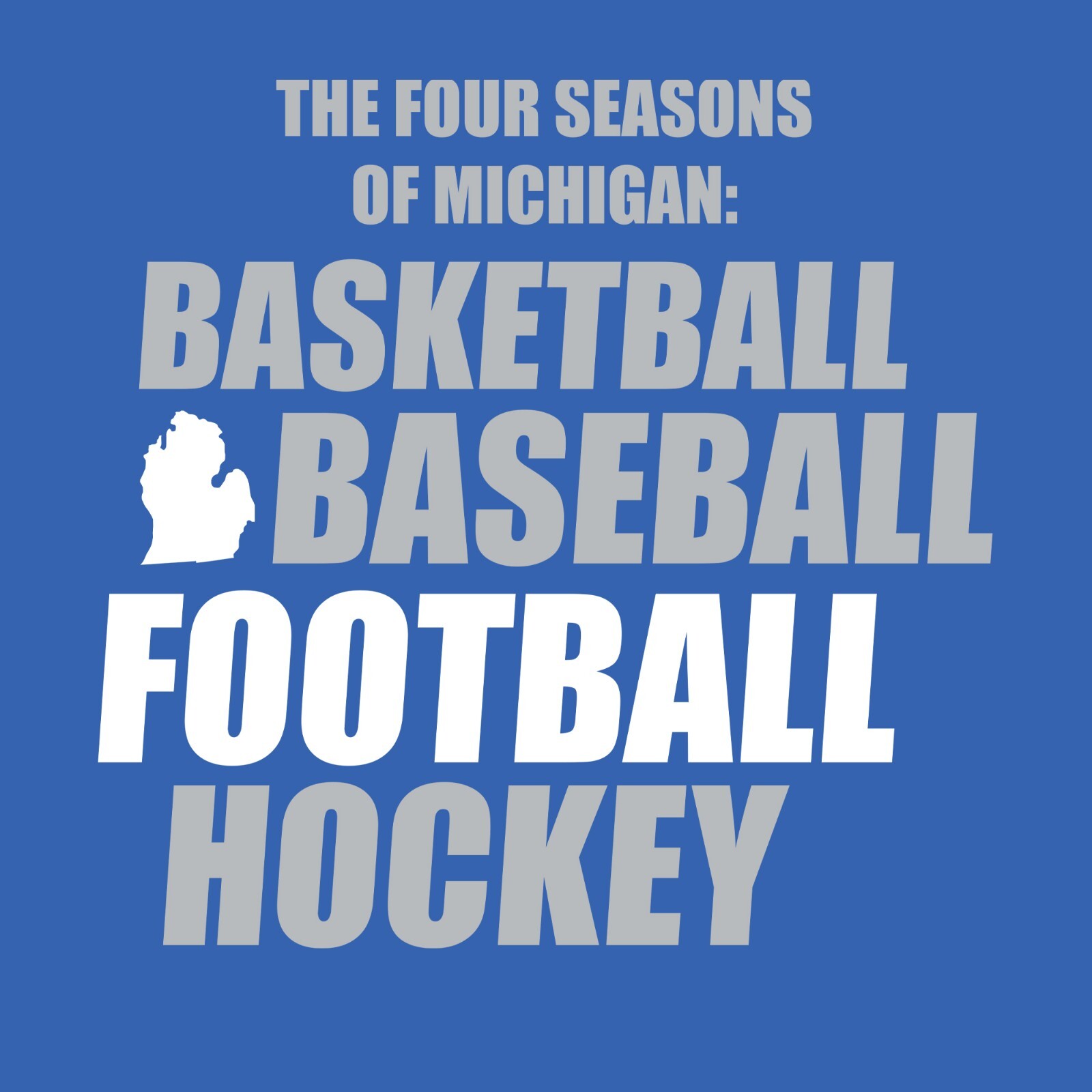 Four Seasons of Michigan T-Shirt