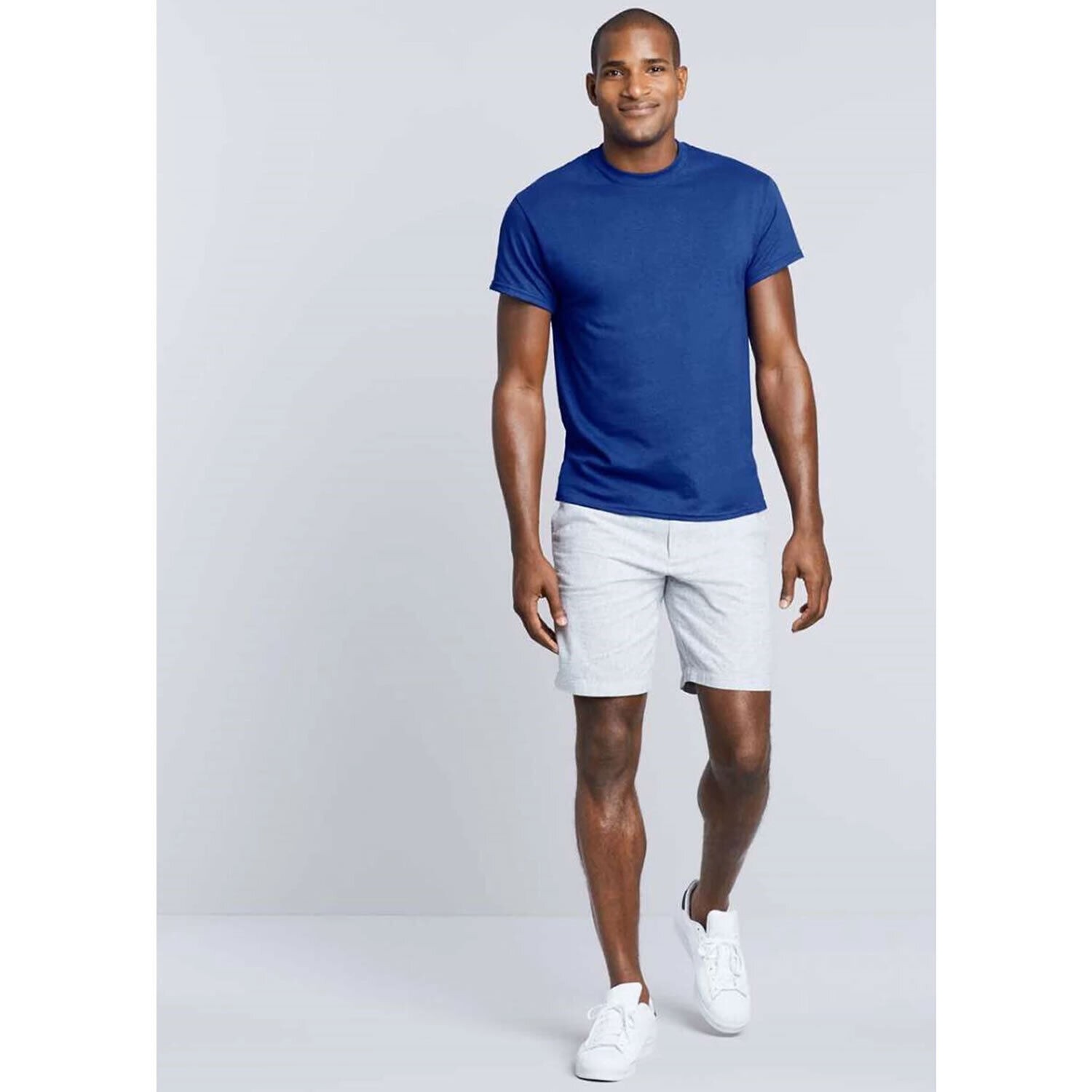 Gildan Men’s Heavy Cotton Crew Neck Short Sleeve T-Shirt Multi Pack