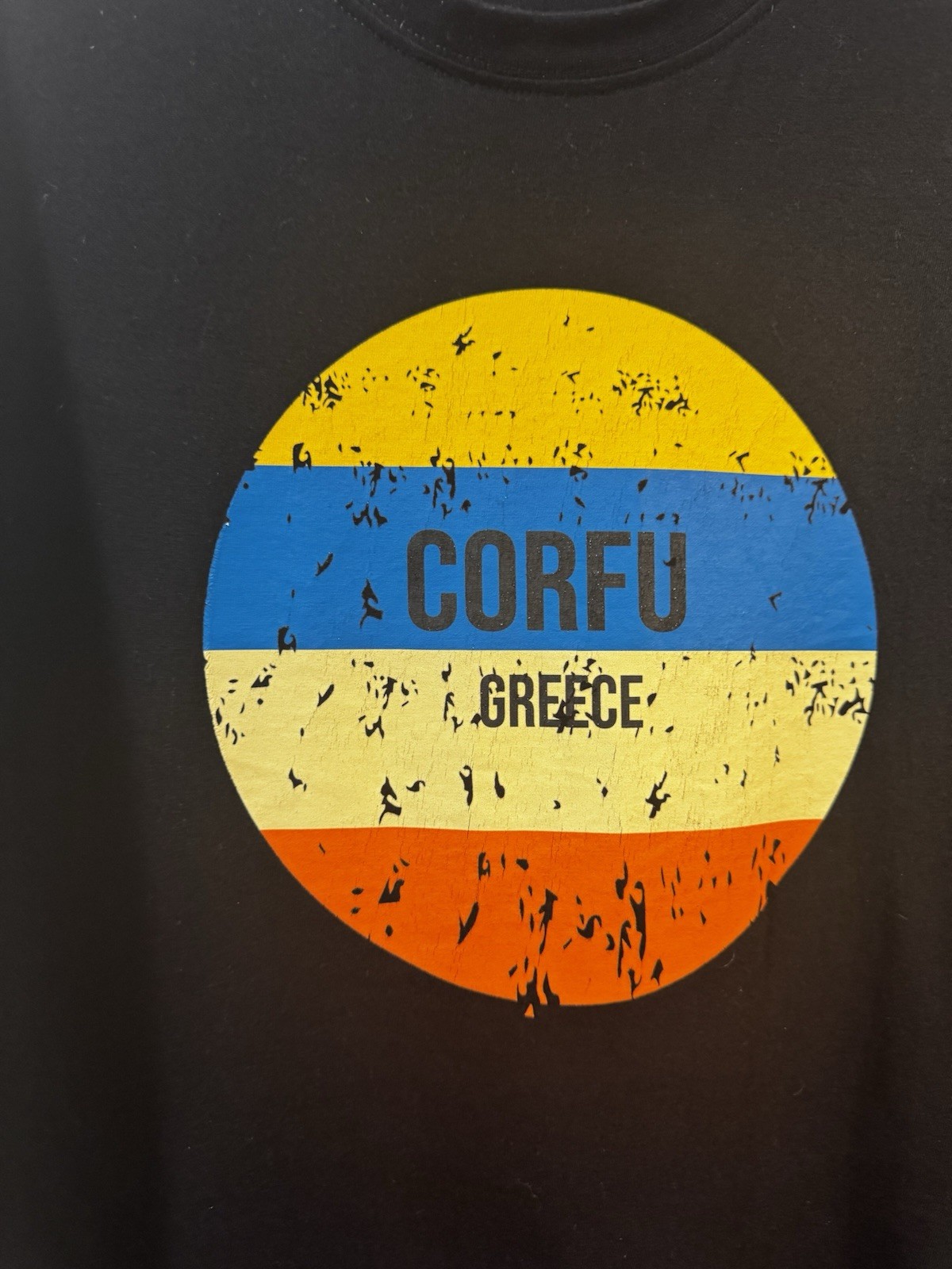 Men’s Graphic T-Shirt Corfu Greece Sol’s Regent XL