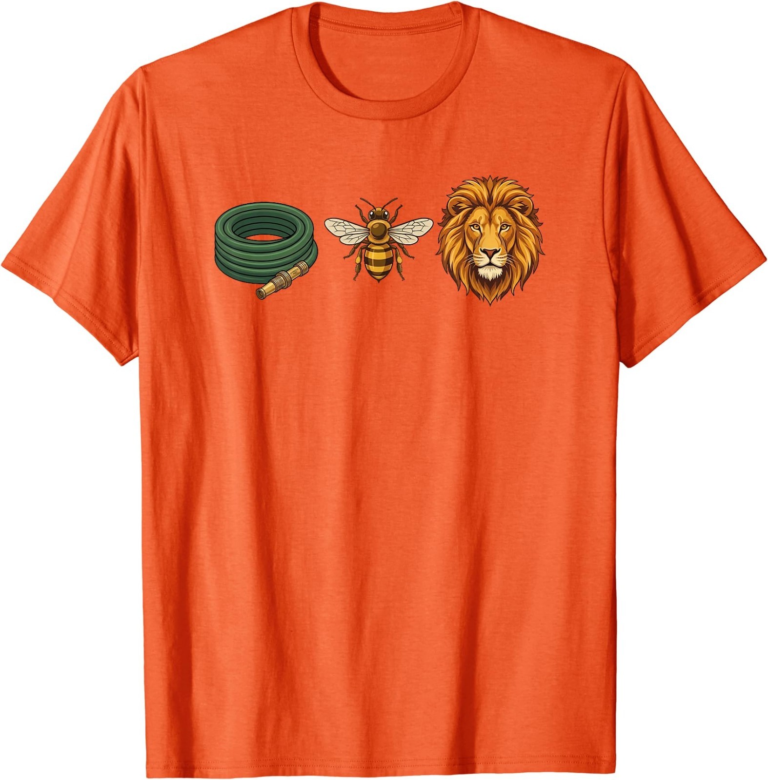 Hose Bee Lion Icons Retro Funny Hoes Be Lying Pun Intended T-Shirt