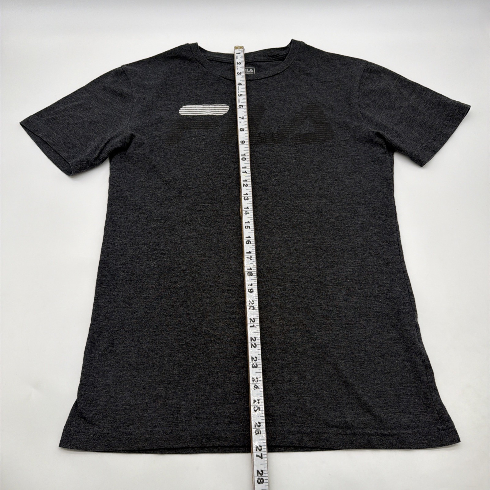 Fila T-shirt Men S Dark Gray Graphic Print Logo.#46035