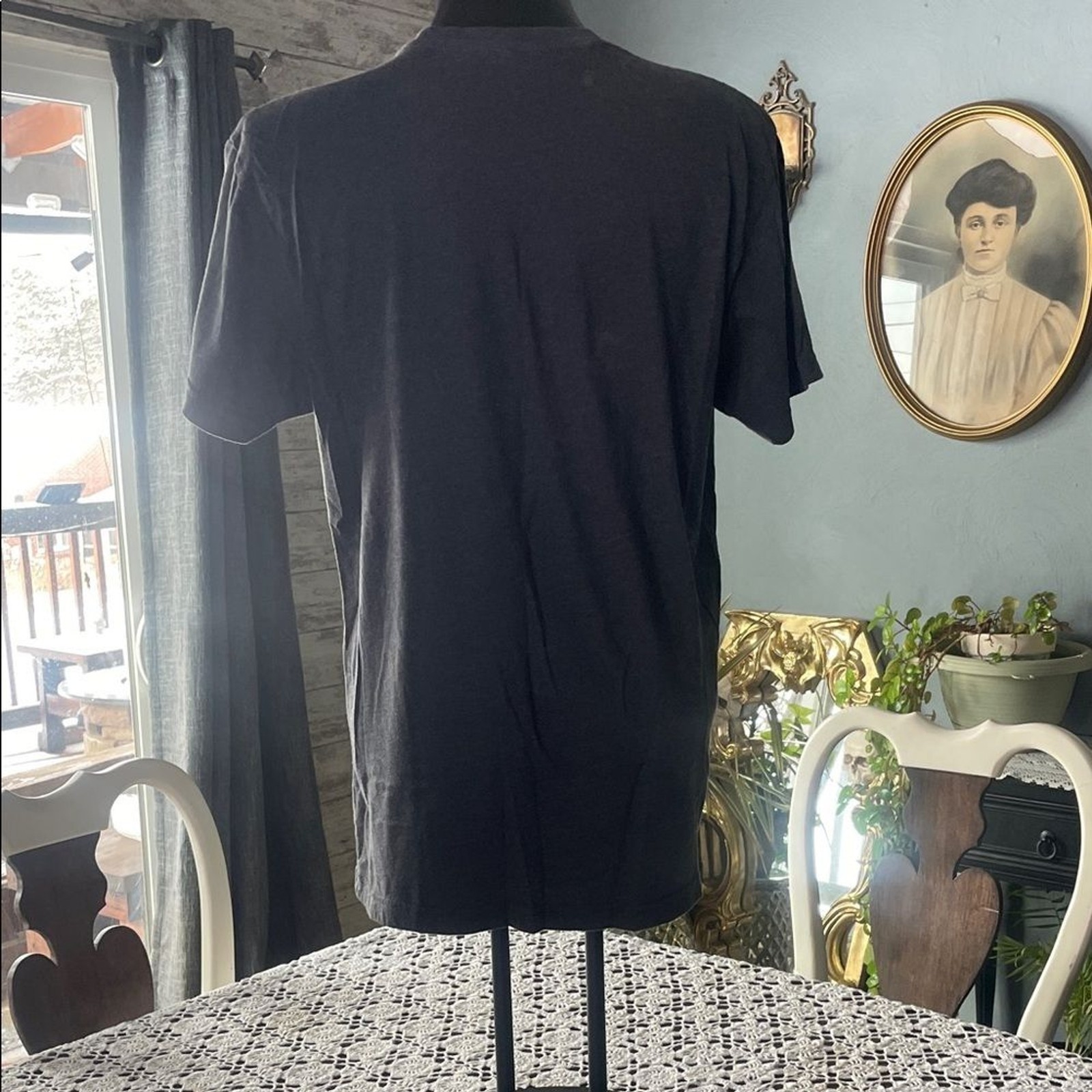 Next Level Apparel Charcoal Graphic Tee