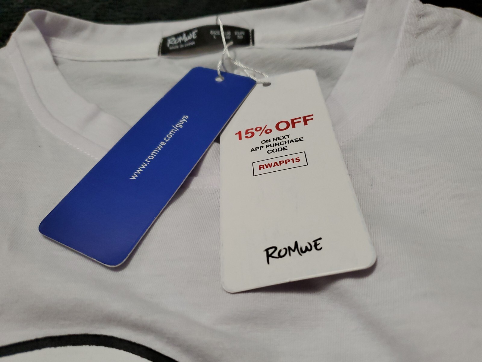 NEW SMURFS × Romwe White Short Sleeve Peyo Tshirt SZ Large