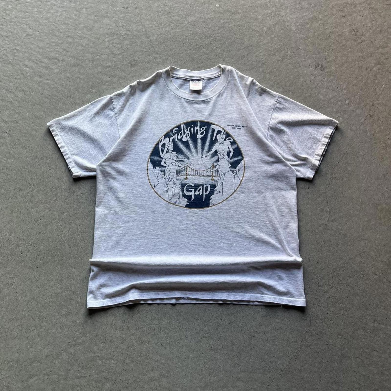 Vintage 1995 Bridging The Gap Senior Awareness Day T-Shirt