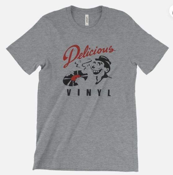 Delicious Vinyl Logo T-Shirt – Record Label – The Pharcyde – Independent Hip Hop