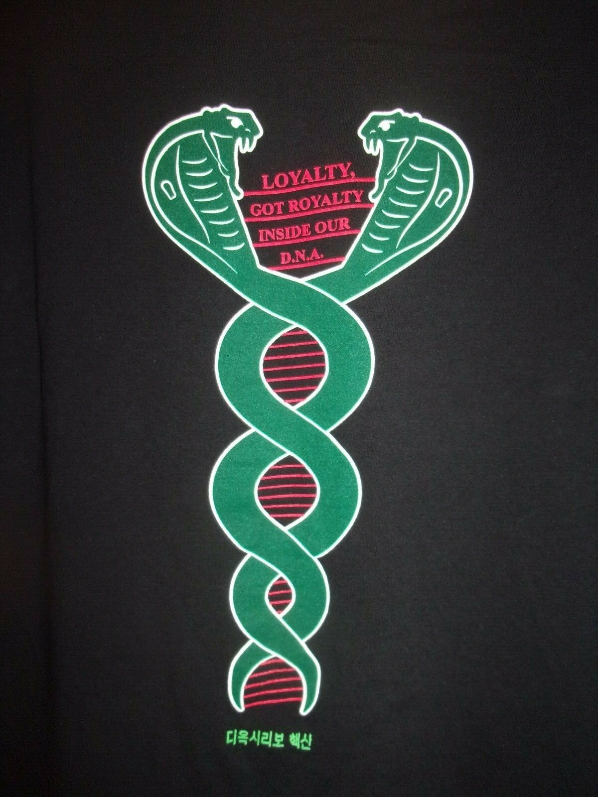 Soldiers D.N.A. Born inside the Beast black XL t shirt RUSH sigma beta rho