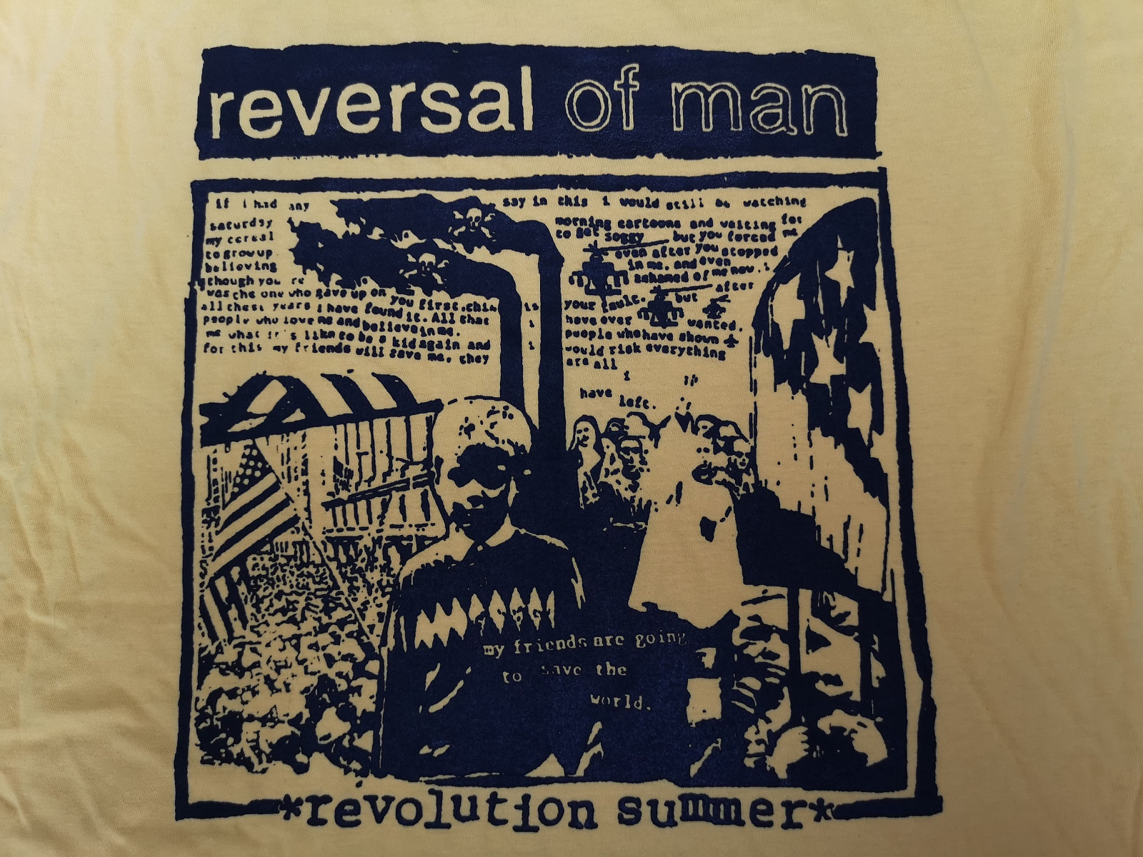 Vintage Reversal Of Man Band Revolution Summer Shirt Unisex S to 5XL EL0224