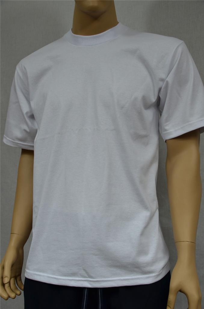 6 NEW PROCLUB 3XLT TALL HEAVY WEIGHT T-SHIRTS WHITE PLAIN TEE PRO CLUB BLANK 6PC