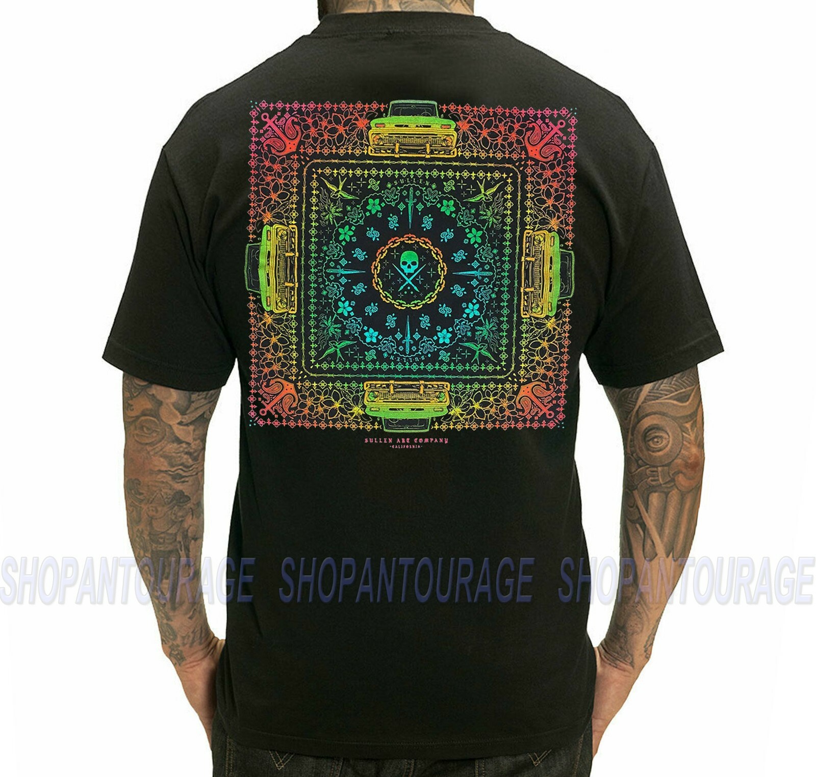 Sullen Art Collective Left Coast SCM4542 New Standard Short Sleeve Men`s T-shirt
