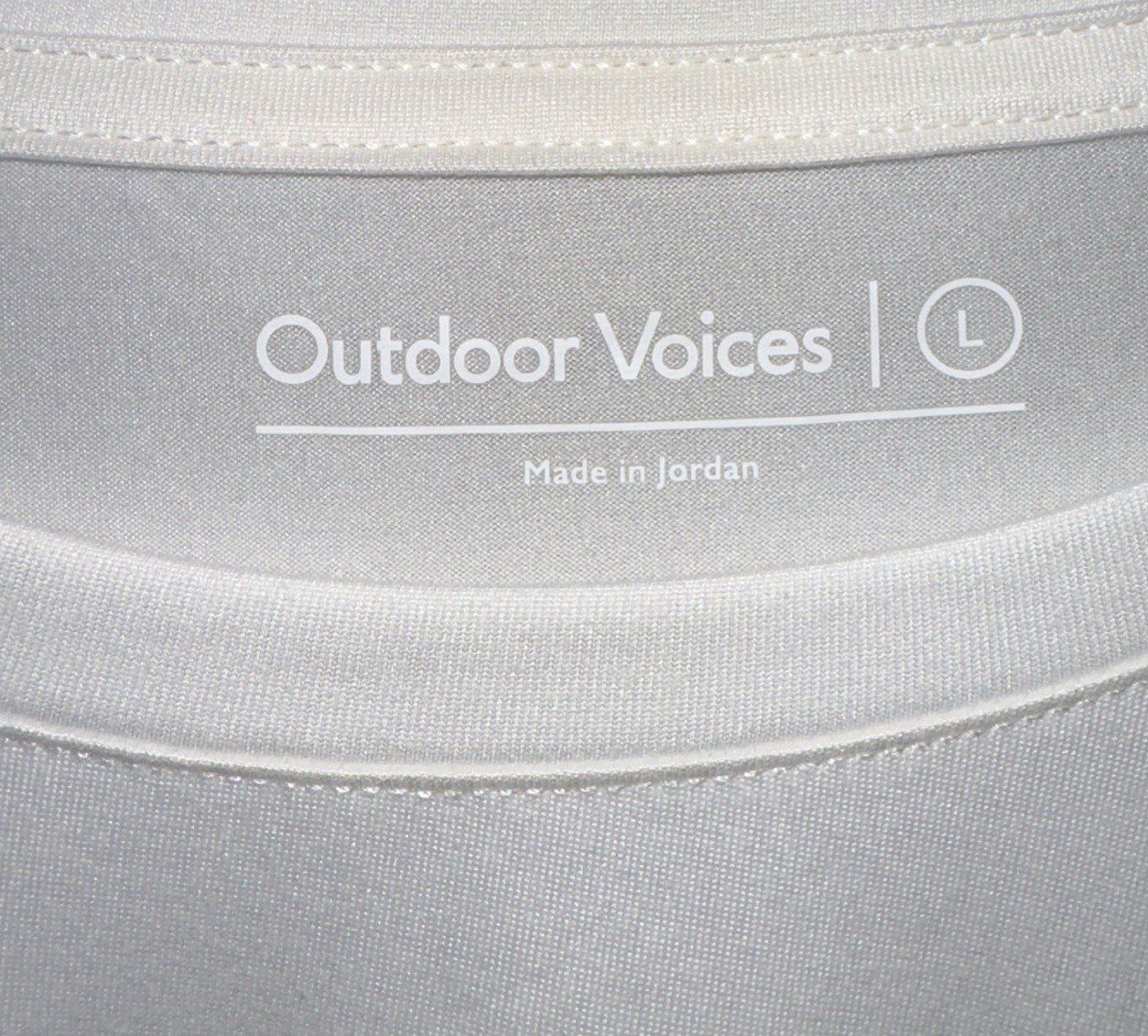 Outdoor Voices Men’s Classic Fit Soft NWOT CloudKnit T-Shirt White Sz L