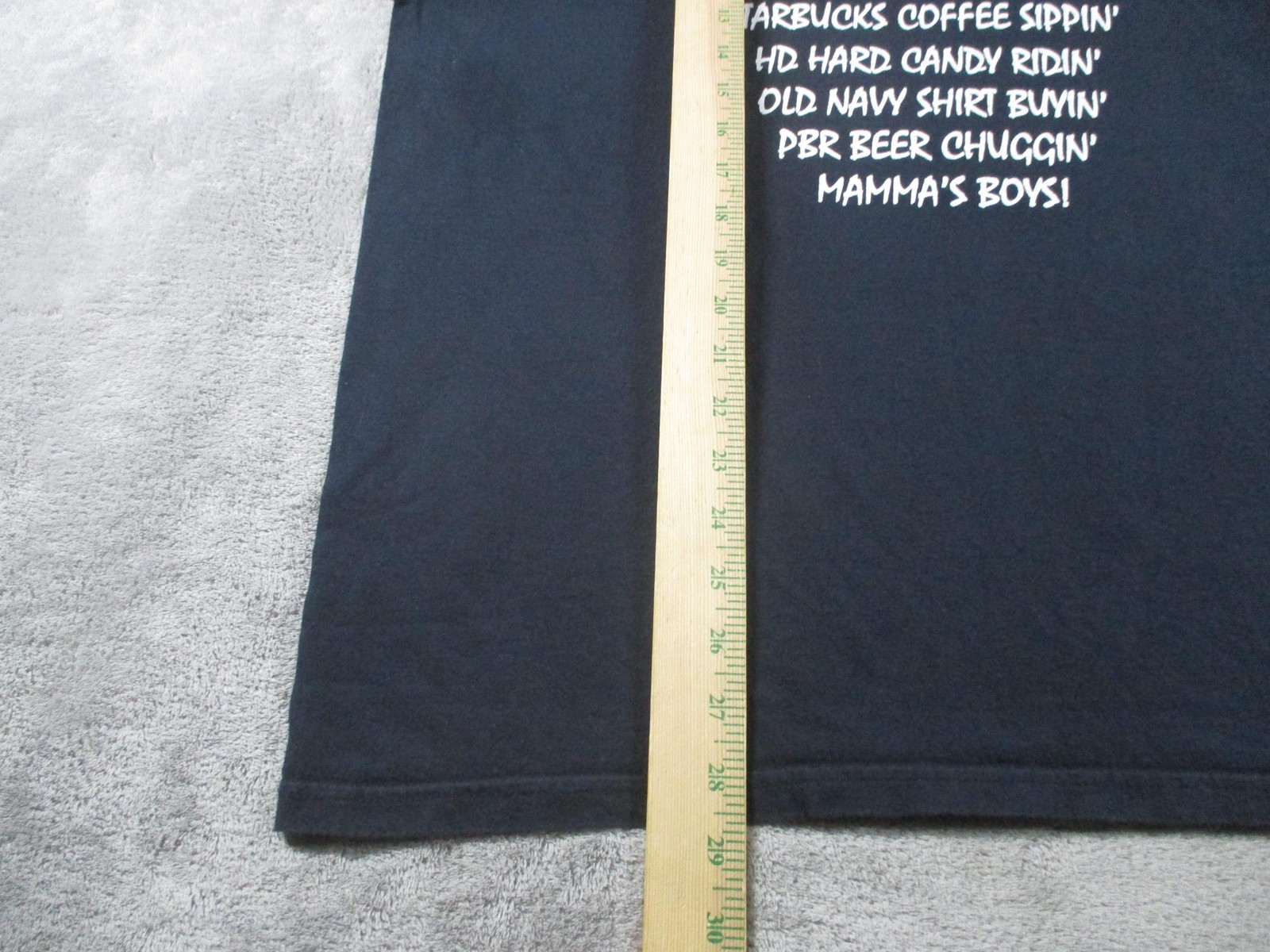Jerzees Shirt Mens XL Black F U Hipster Graphic Funny Tee JD Logo Double Sided