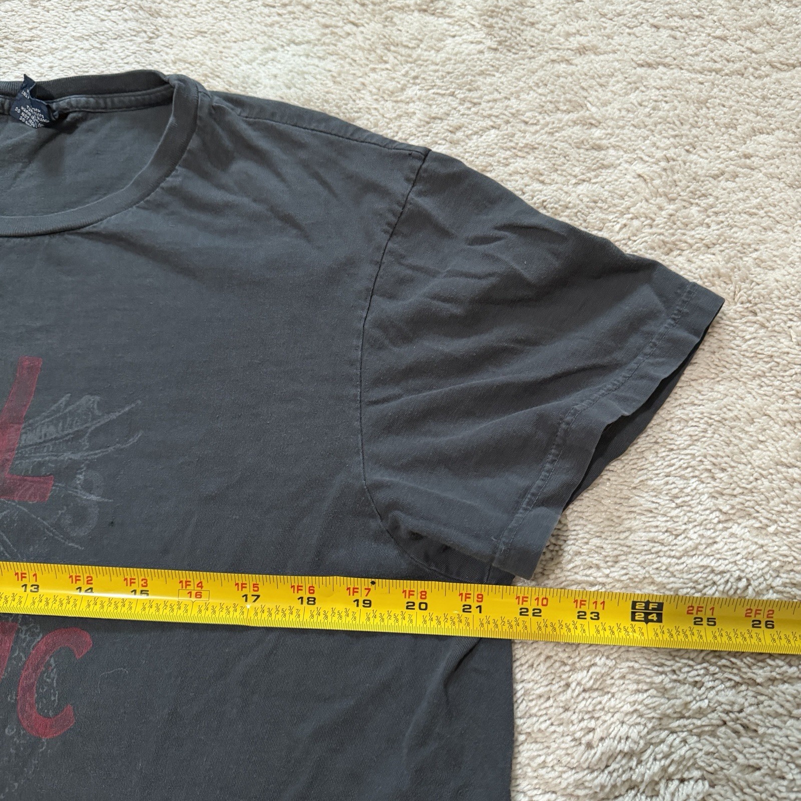 Vintage 90s Polo Ralph Lauren Dragon Script R&L Men’s Athletic Club L Black Fade