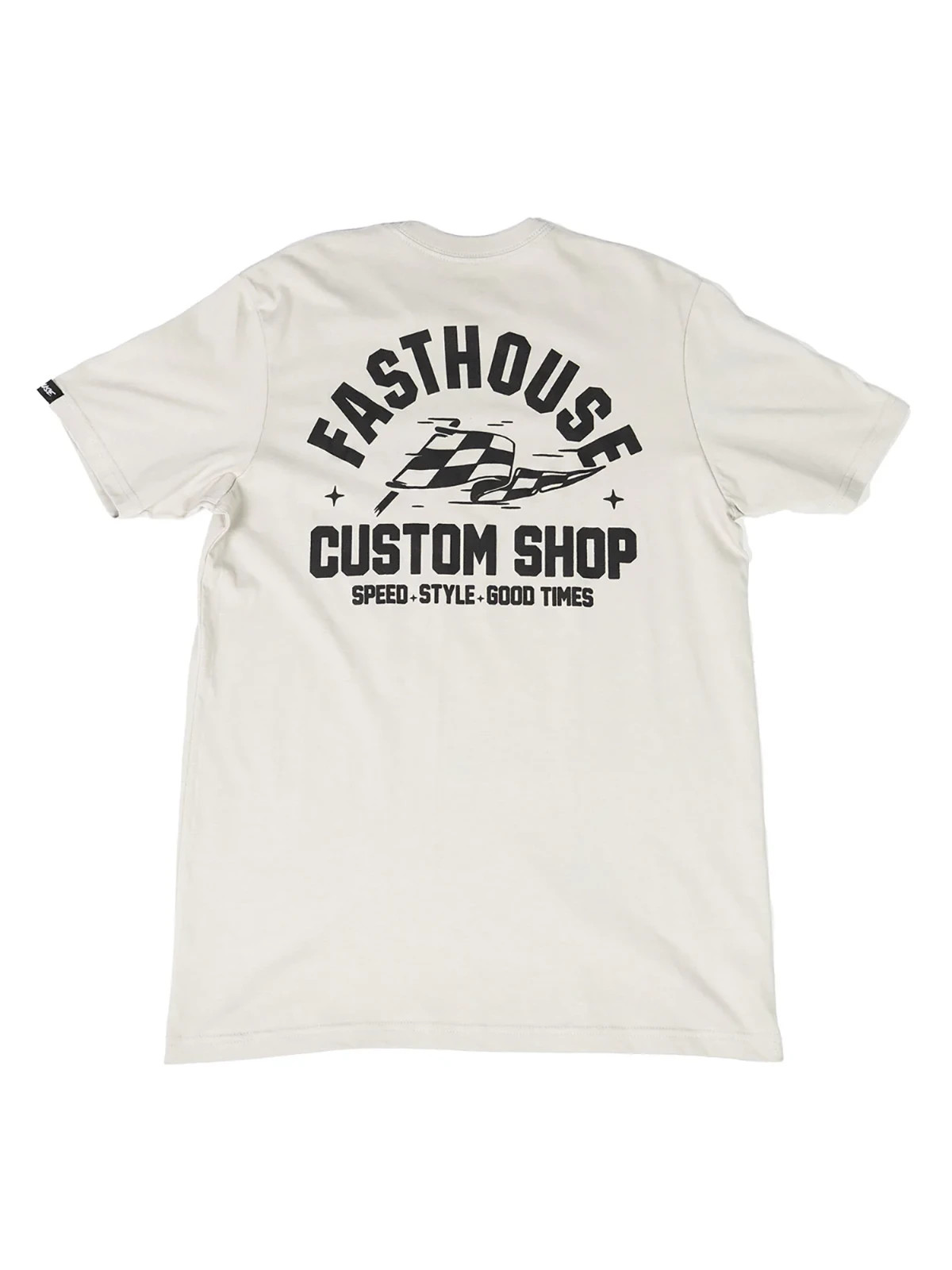 Fasthouse Men’s Dispatch Short Sleeve T-shirt Custom Speed Shop Motocross Tee