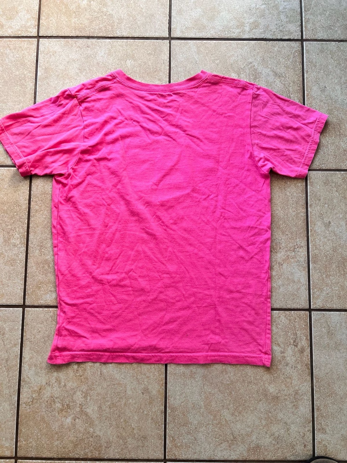 Hard Rock Cafe Dominican Republic Neon Pink Graphic T-Shirt