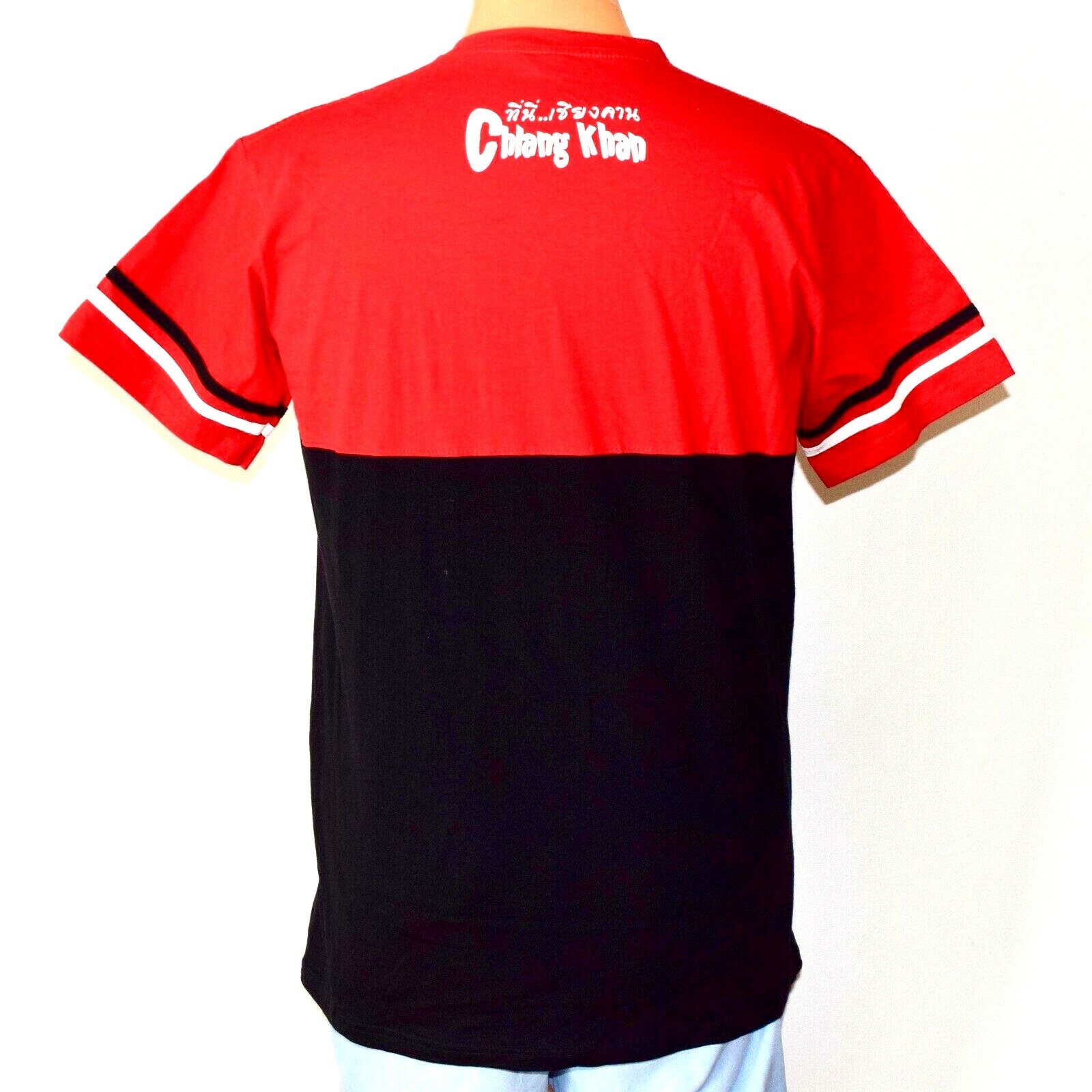 Chiang Khan THAILAND TShirt Men’s Size XL Deep Red Bicycle Bike Hipster Town NEW
