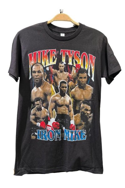 Mike Tyson Iron Mike Boxing 90s Rare Design Unisex T shirt 100% Cotton NH27535
