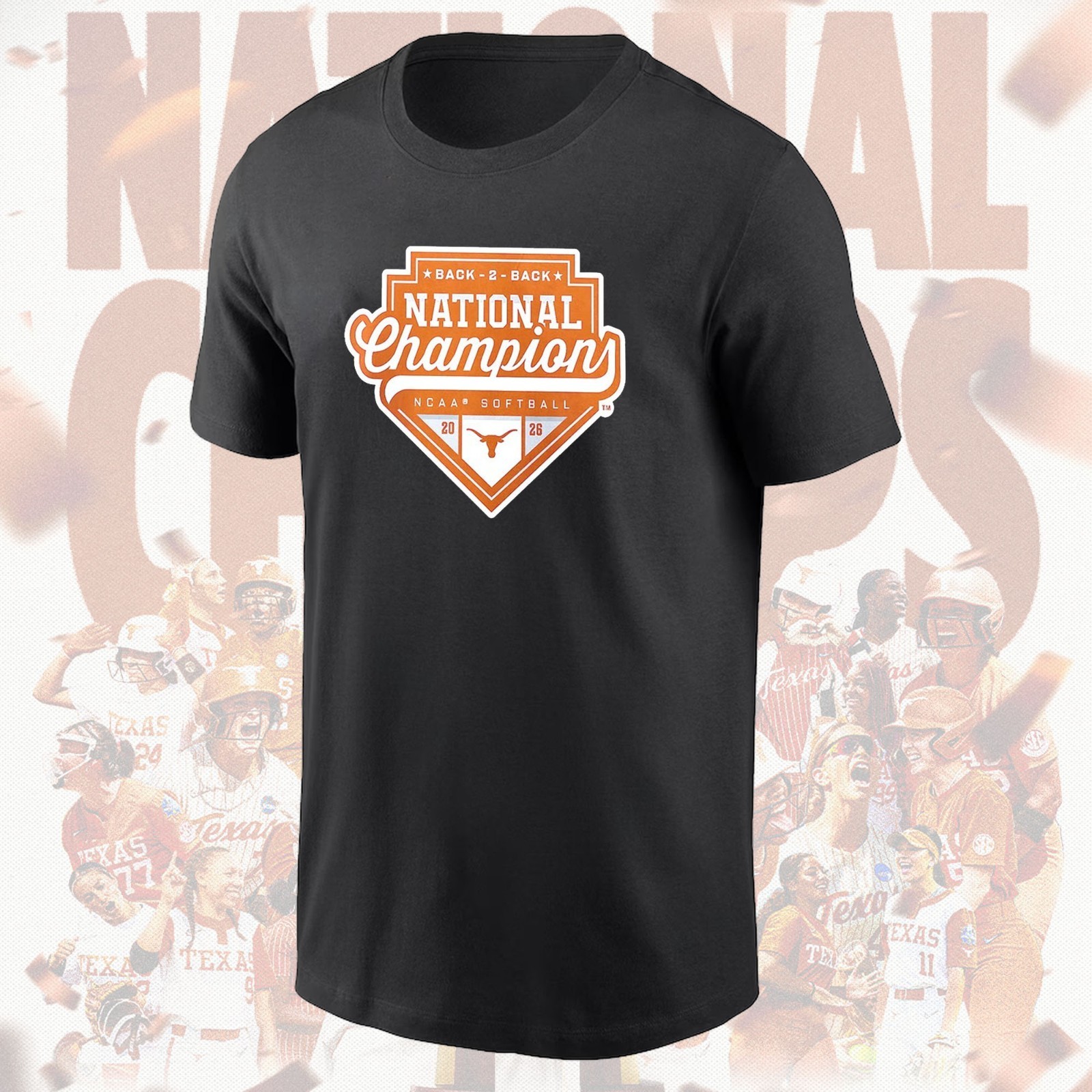 FREESHIP! Texas Longhorns Softball NCAA National Champions 2026 Gift For Fans