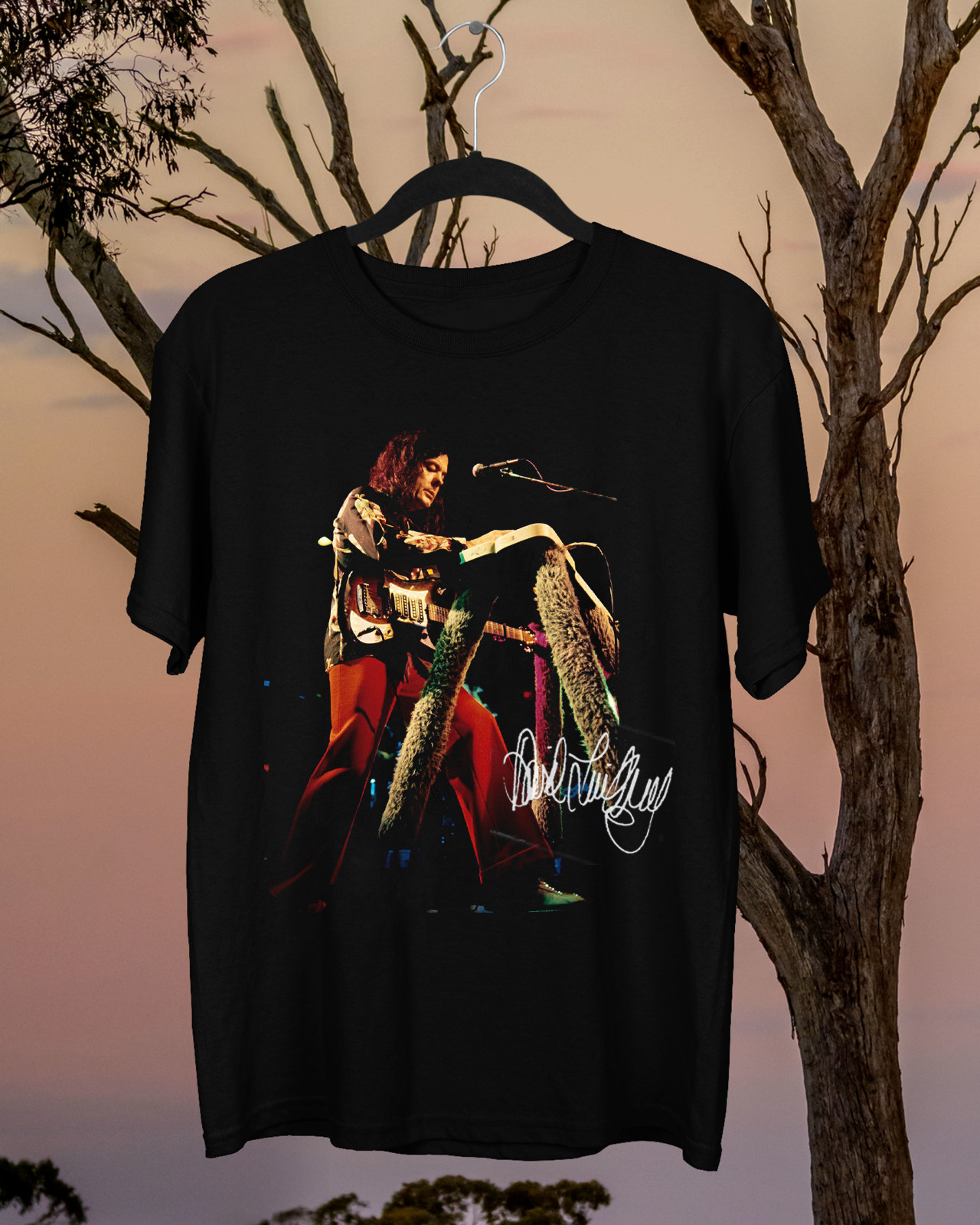 NEW Popular David Lindley Signature Classic Black All Size S-5XL T-Shirt