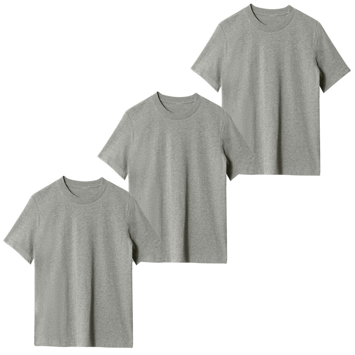 Mens Heavy Blend Plain T-Shirt 100% Cotton High Quality Short Sleeve 3 Pk 5 Pack