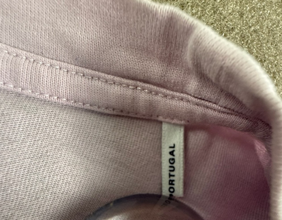 Isabel Marant Honore Tee Purple Tri-color Logo T-shirt Size M Made In Portugal