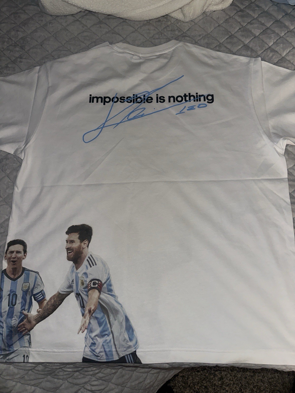 Kith X Messi X Adidas Size Large Shirt