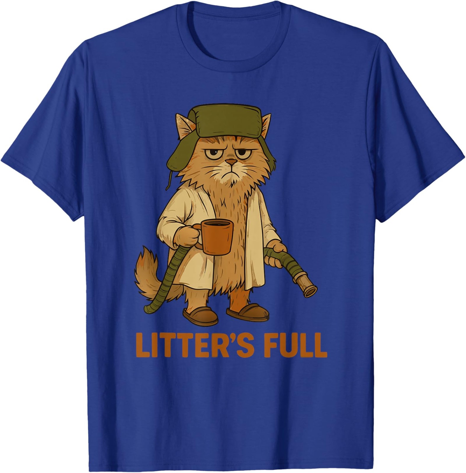 Litter’s Full Funny Cat Lovers Christmas Xmas Funny Unisex T-Shirt