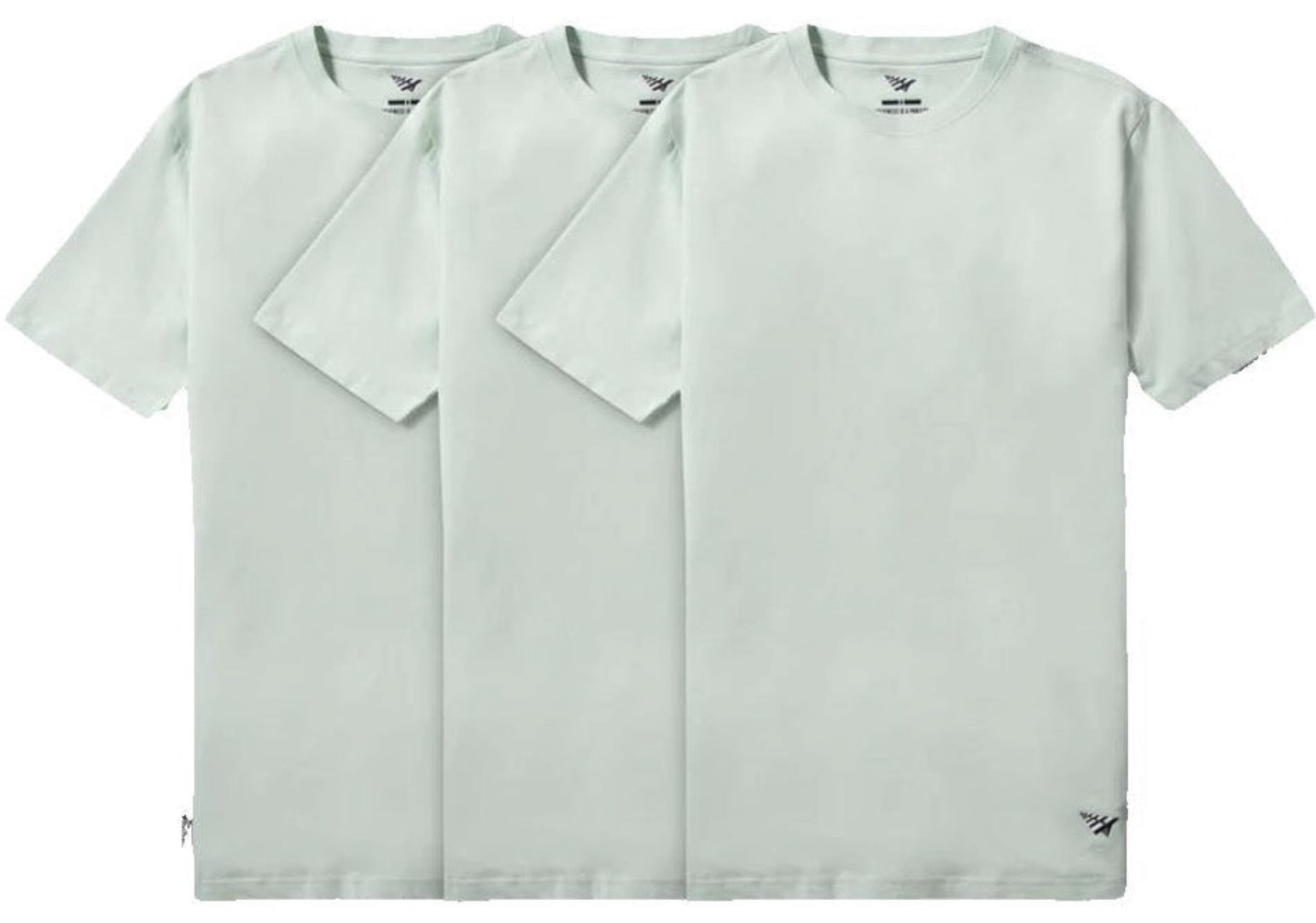 PAPER PLANES Essential 3-Pack Tee ROC NATION 200011 Subtle Green Brand New ✈️