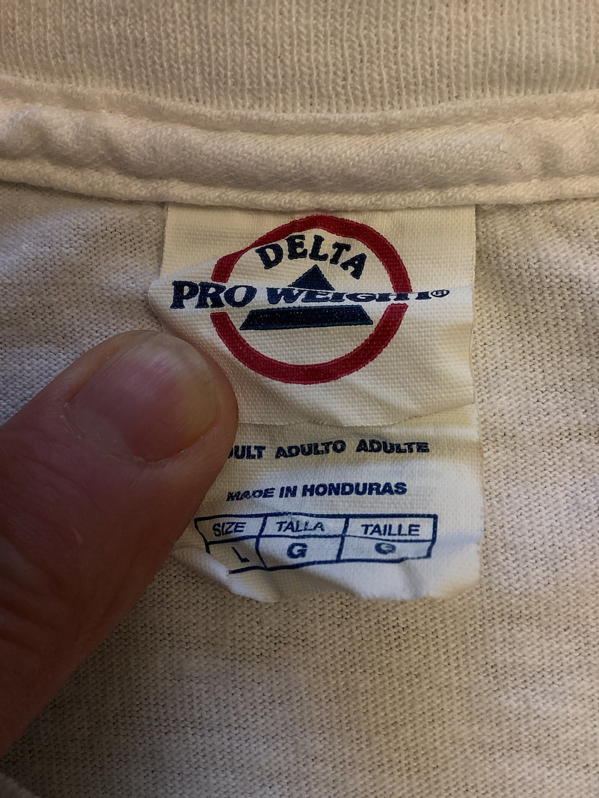 Underdog – “Never Fear” – White Shirt – MMA Series – L- Delta Pro
