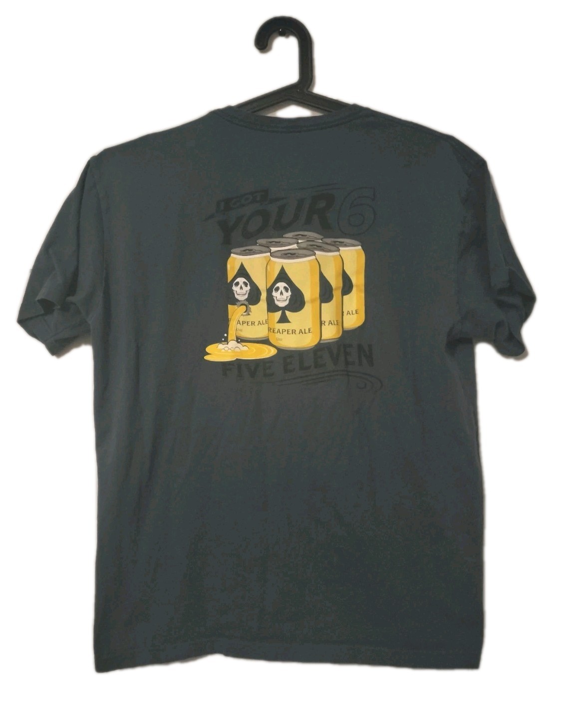 5.11 Tactical Shirt Men’s XLarge Black “I Got Your 6 Reaper Ale”