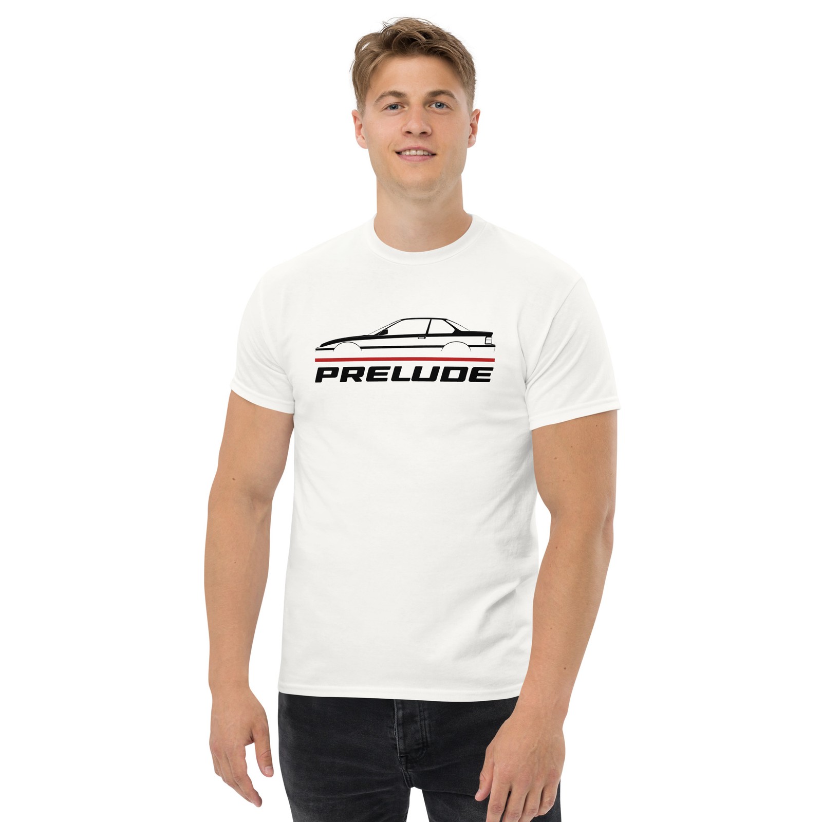 For Honda Prelude 1987-1991 Fans Third Gen 4WS VTEC T-Shirt Birthday Gift