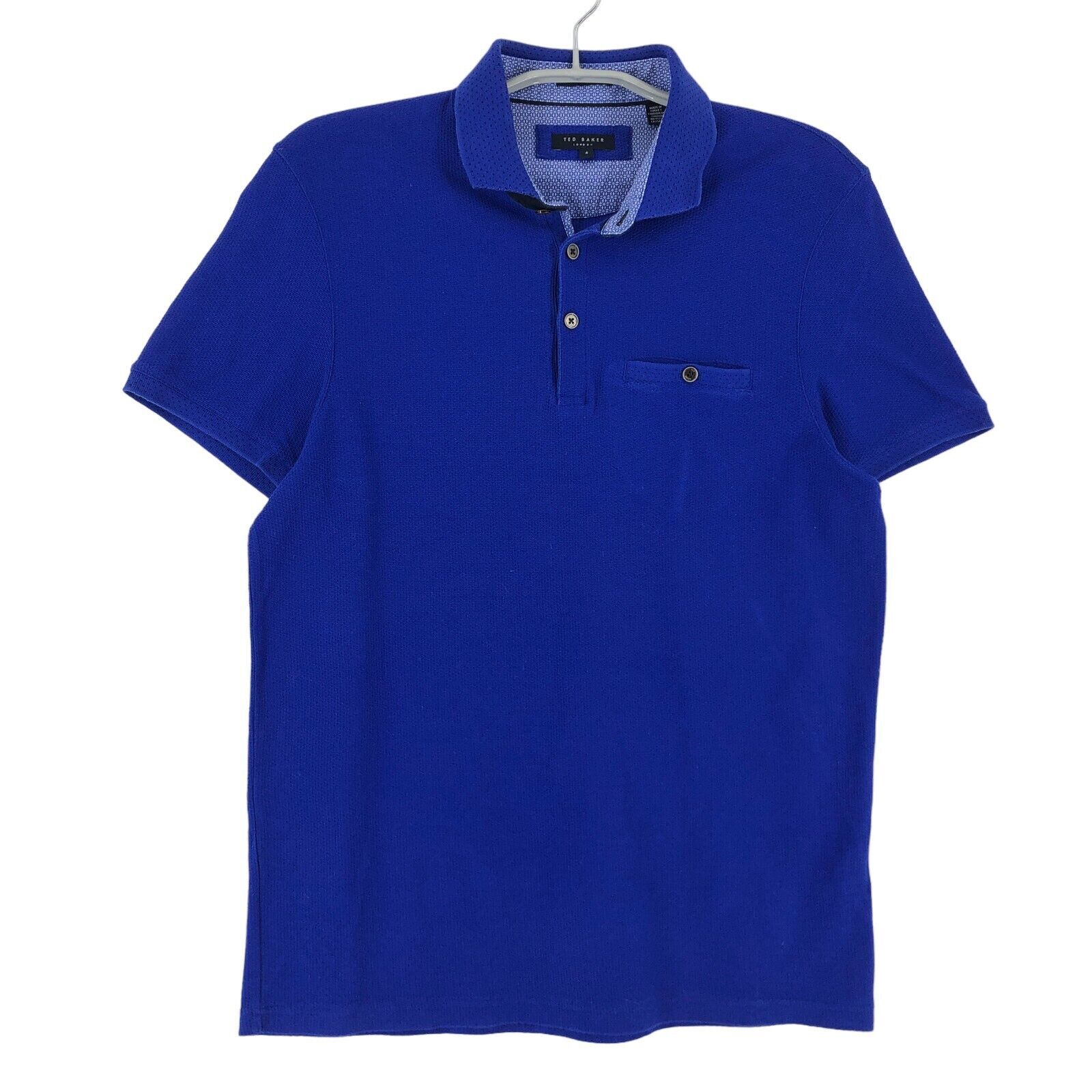 Ted Baker London Polo T-Shirt Regular Blue Men’s Size L