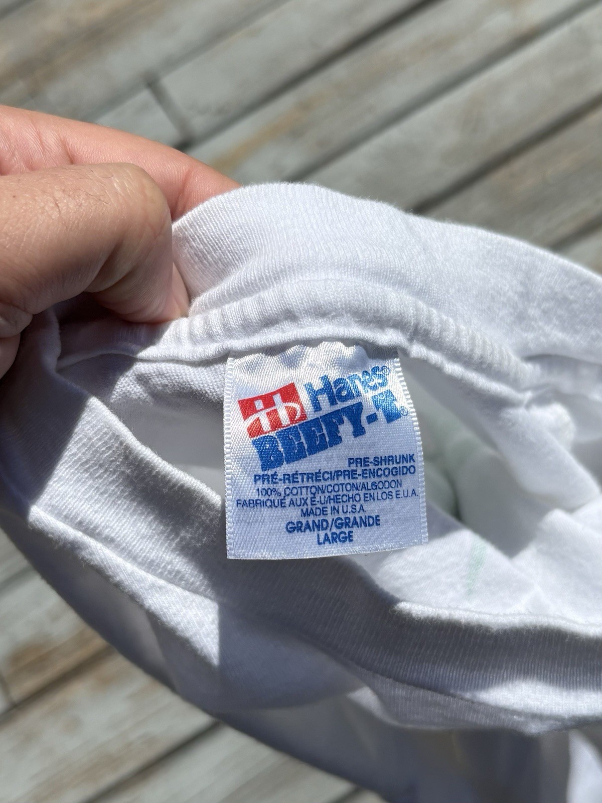 Vintage Pocket Bud Weed Marijuana 90s Tee Shirt Mens Medium Hanes