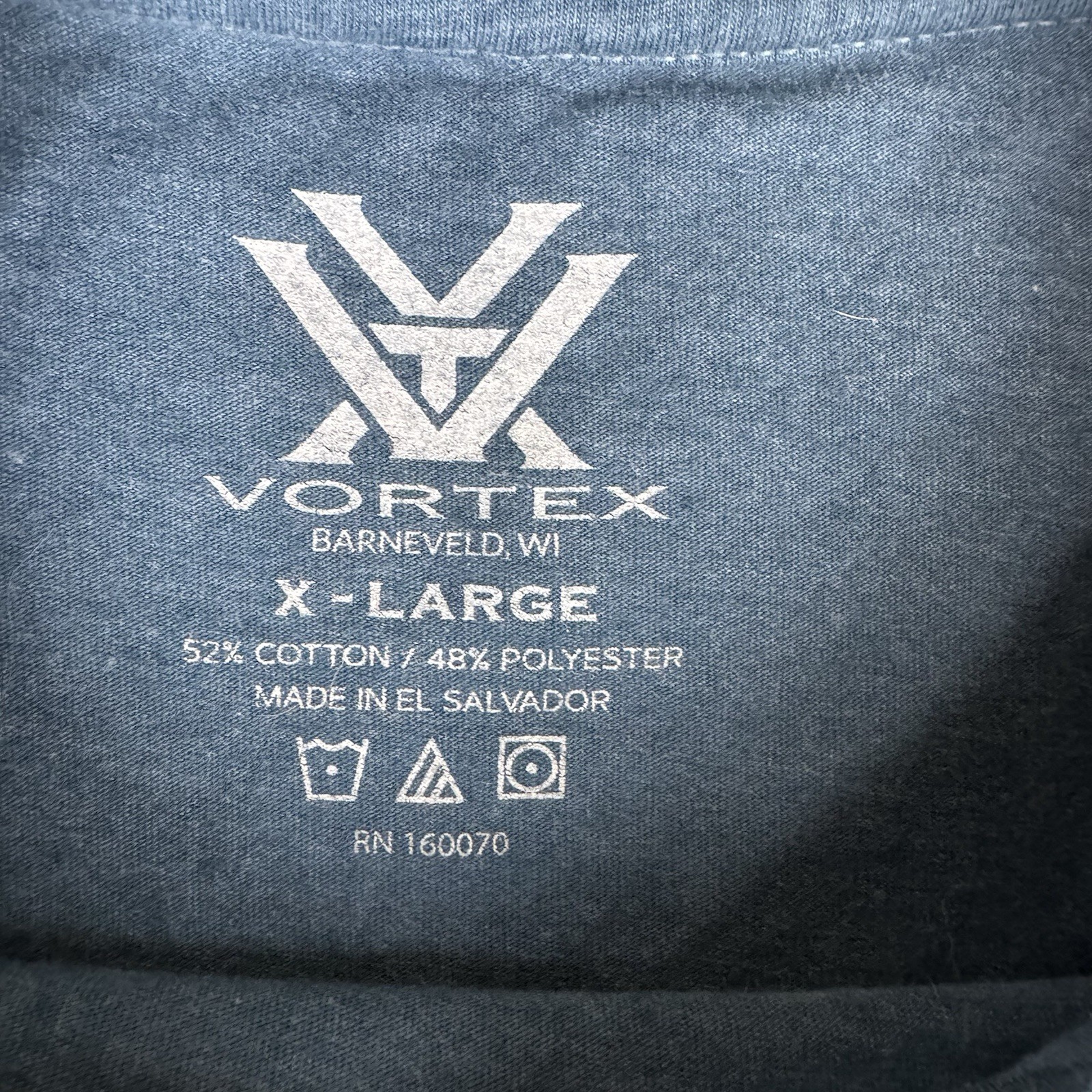 Vortex Optics Elk Mountain Short Sleeve T-Shirts Men’s Extra Large Blue