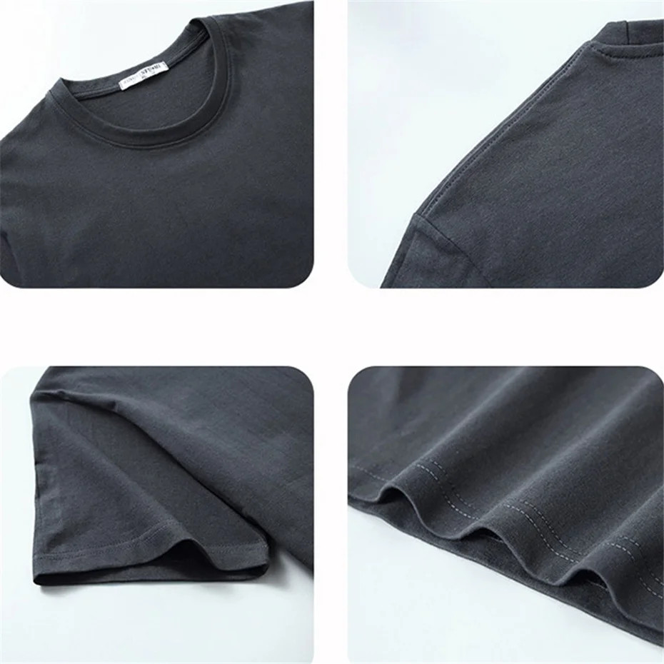 Men Sporty Big And Tall Lace and Shark Cotton T-Shirt M-12XL