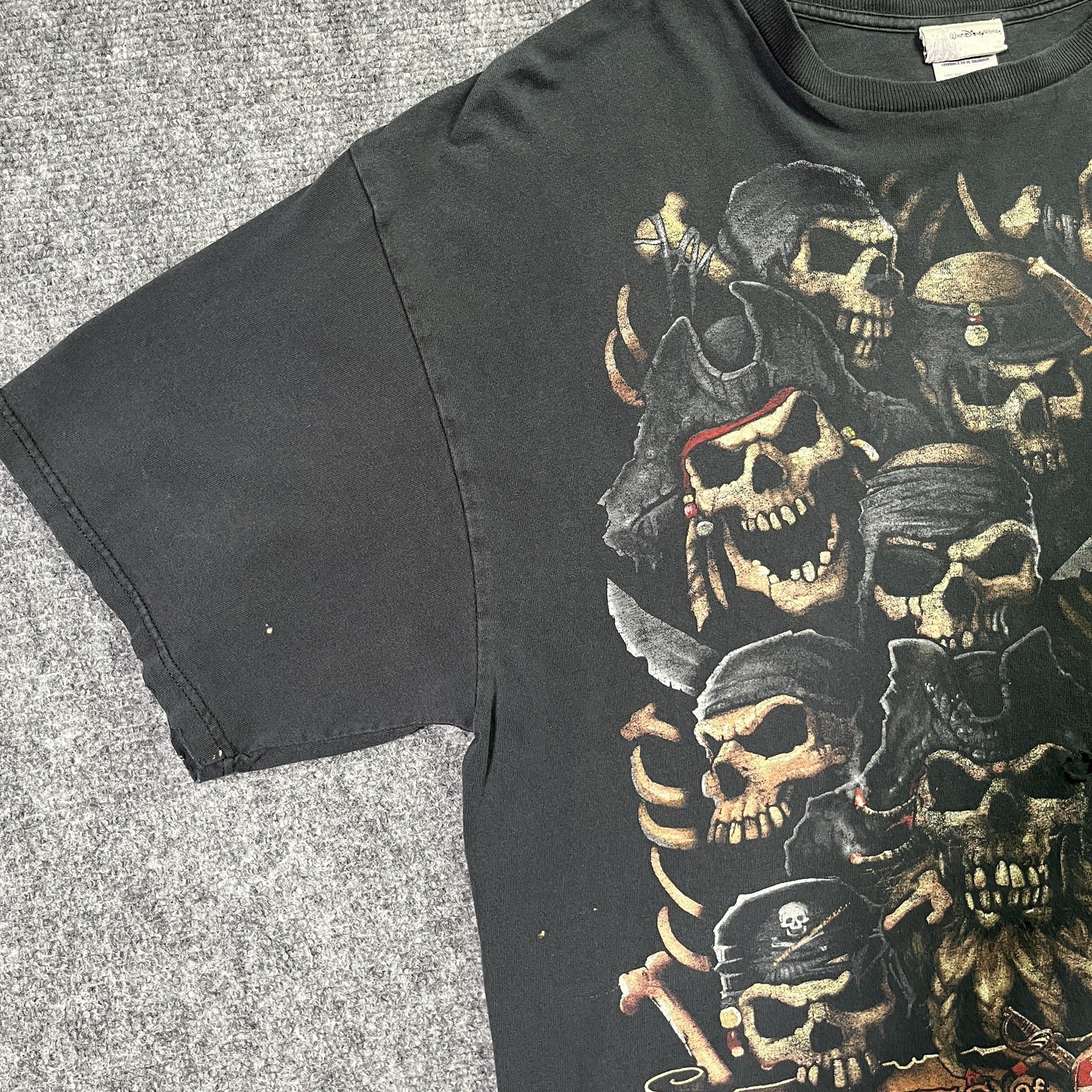 Pirates of the Caribbean Skull Pile T-shirt