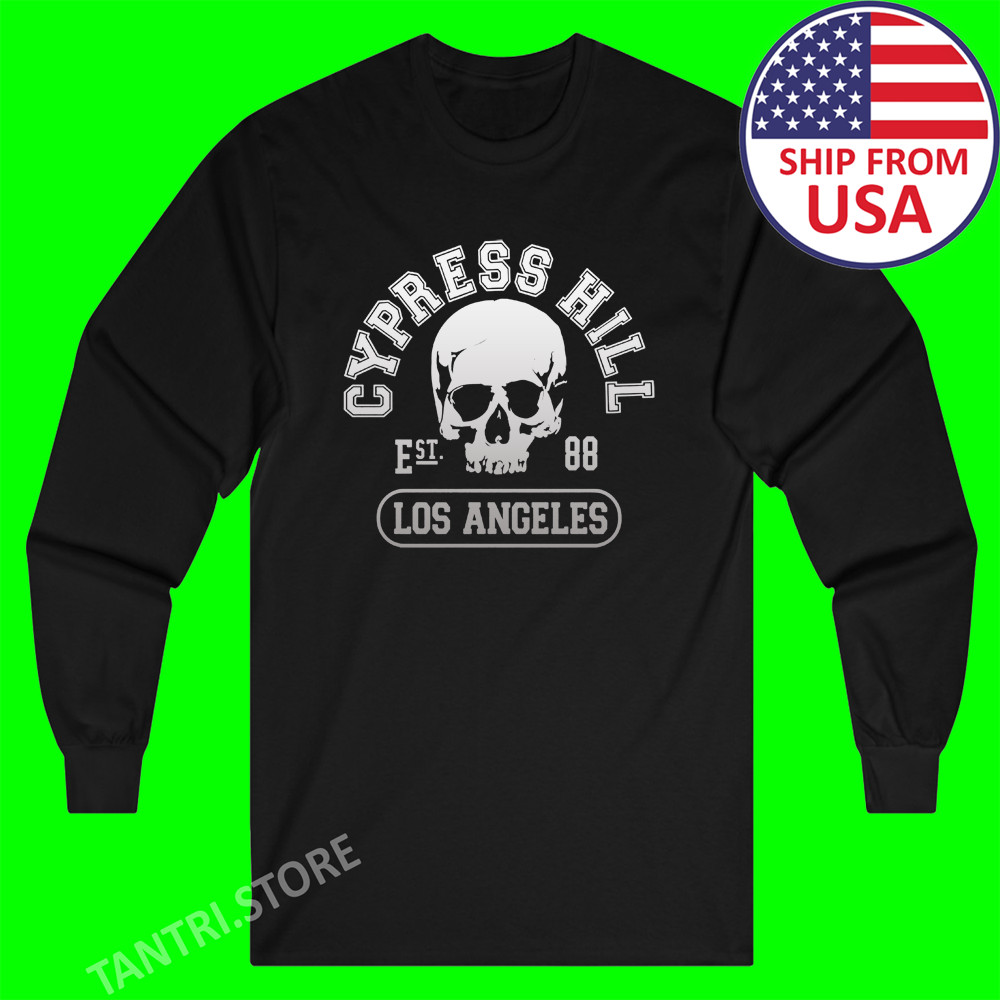 Cypress Hill Est. 1988 Men’s Black Size S to 2XL
